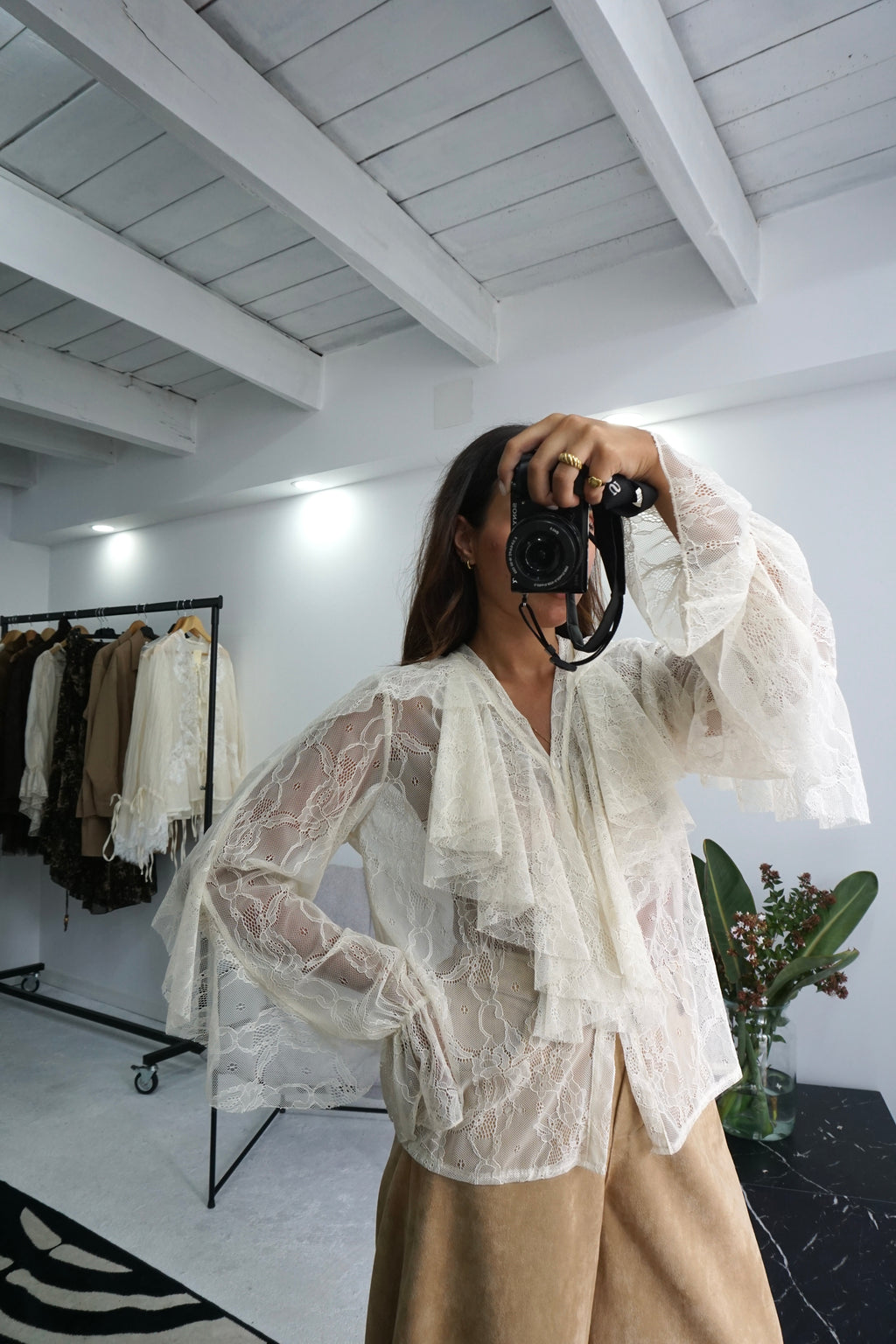 Blusa em Renda