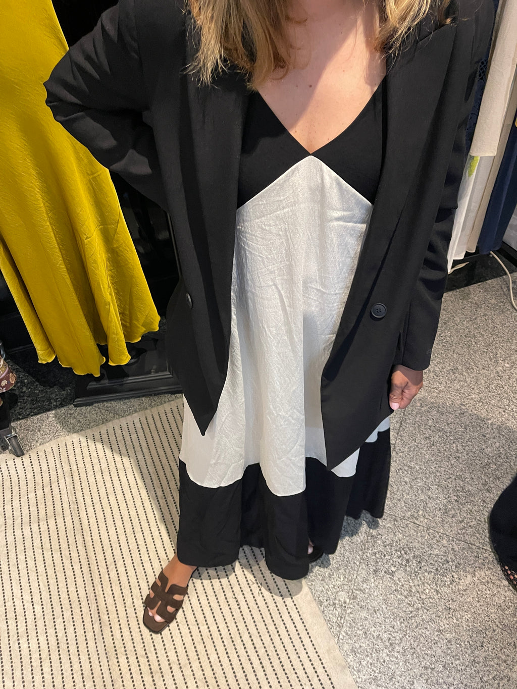 Vestido Colour Block (7 cores)