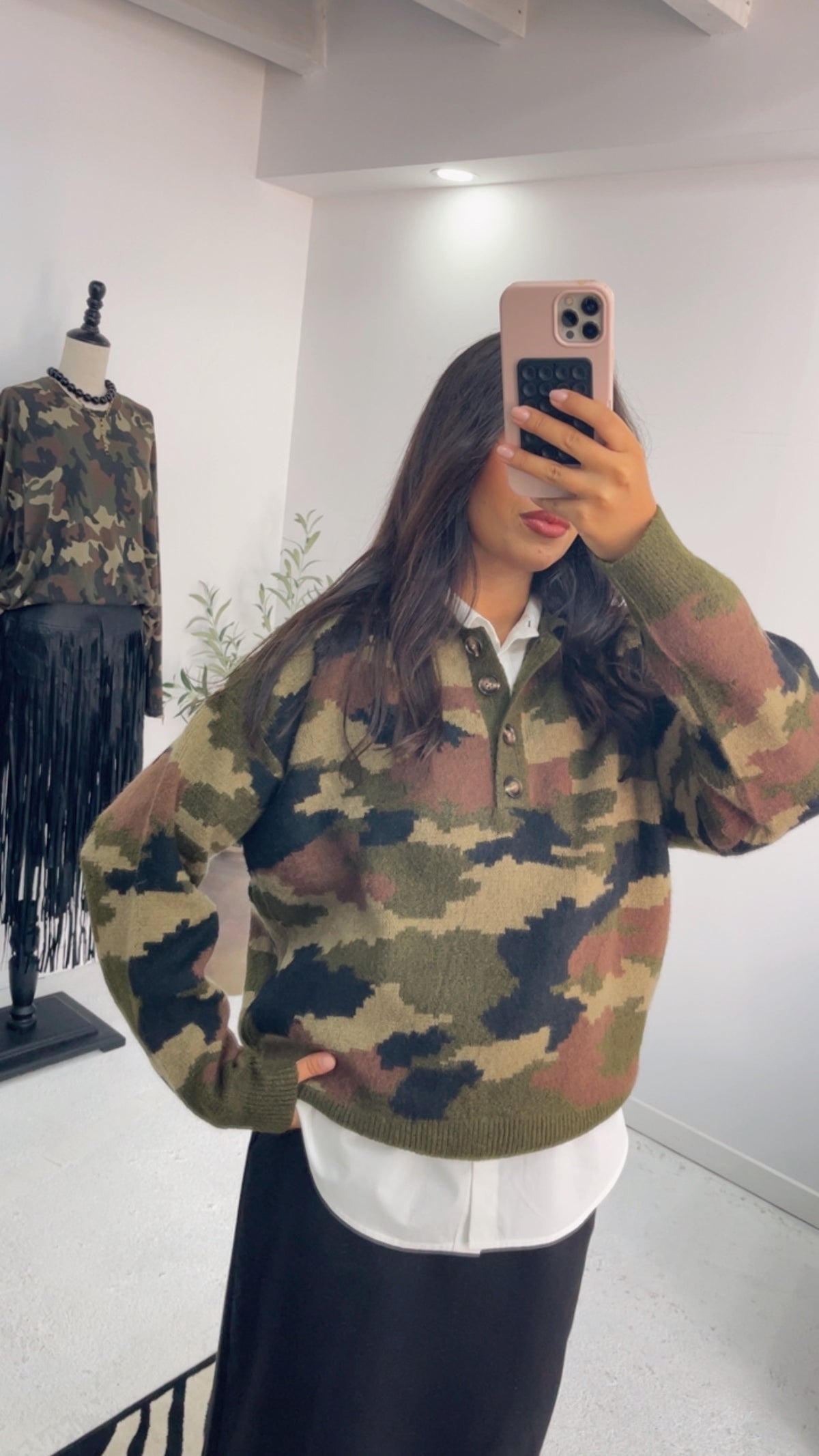 Malha Camo Print