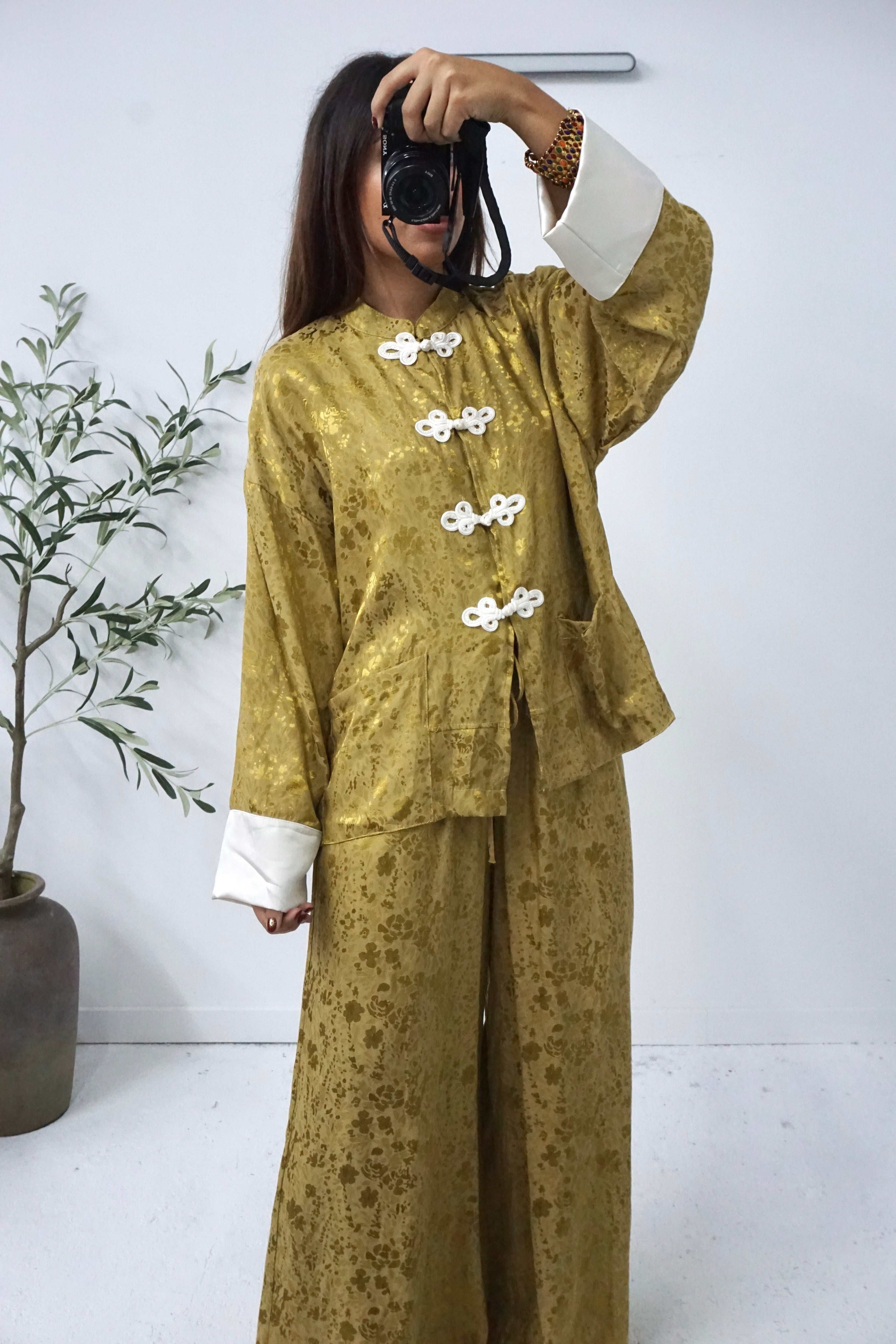 Conjunto em Jacquard