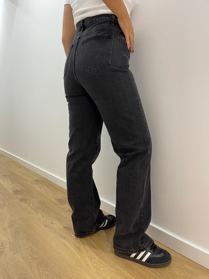 High Rise Straight Jeans