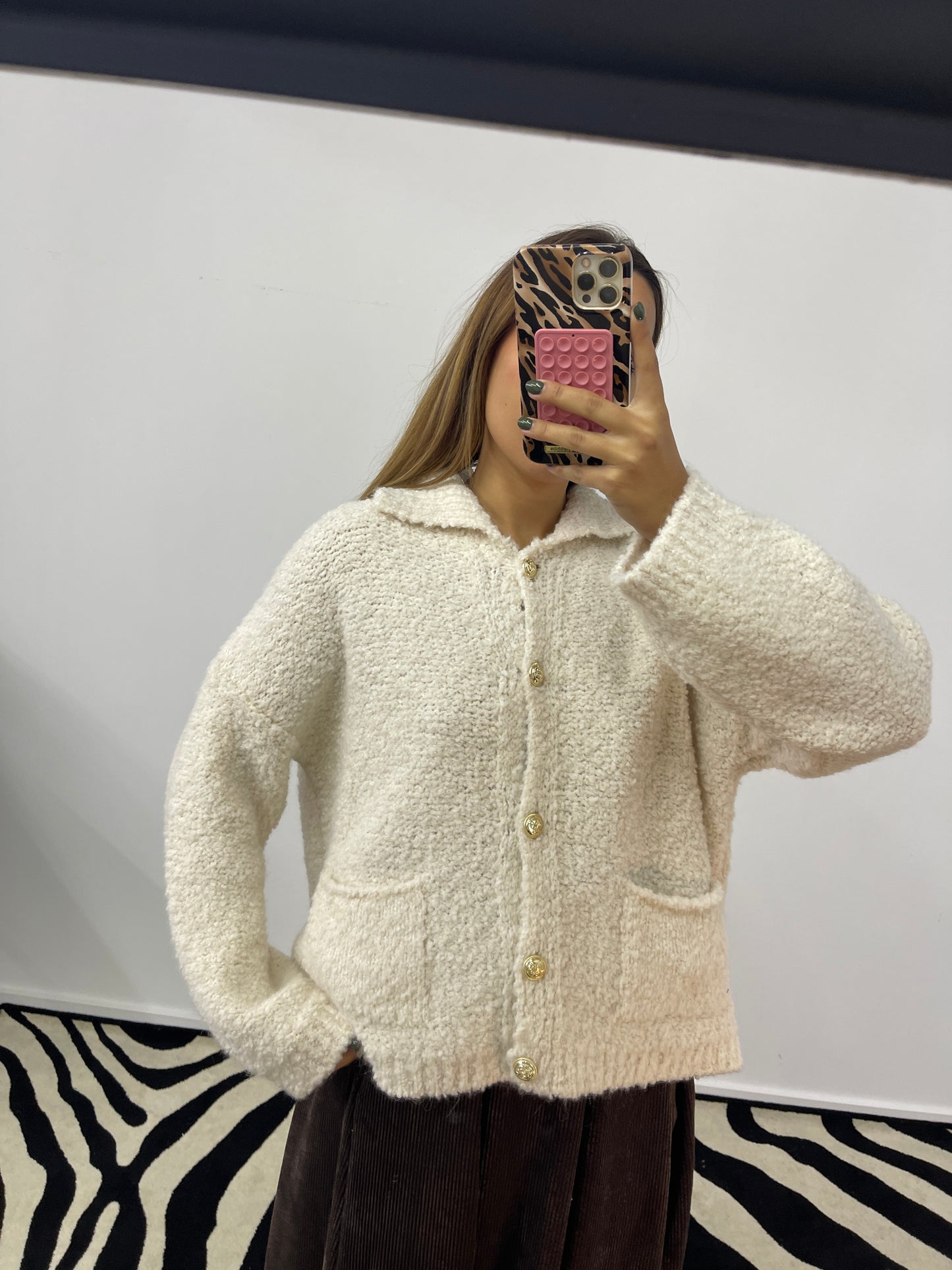 Cardigan Bouclé (7 cores)