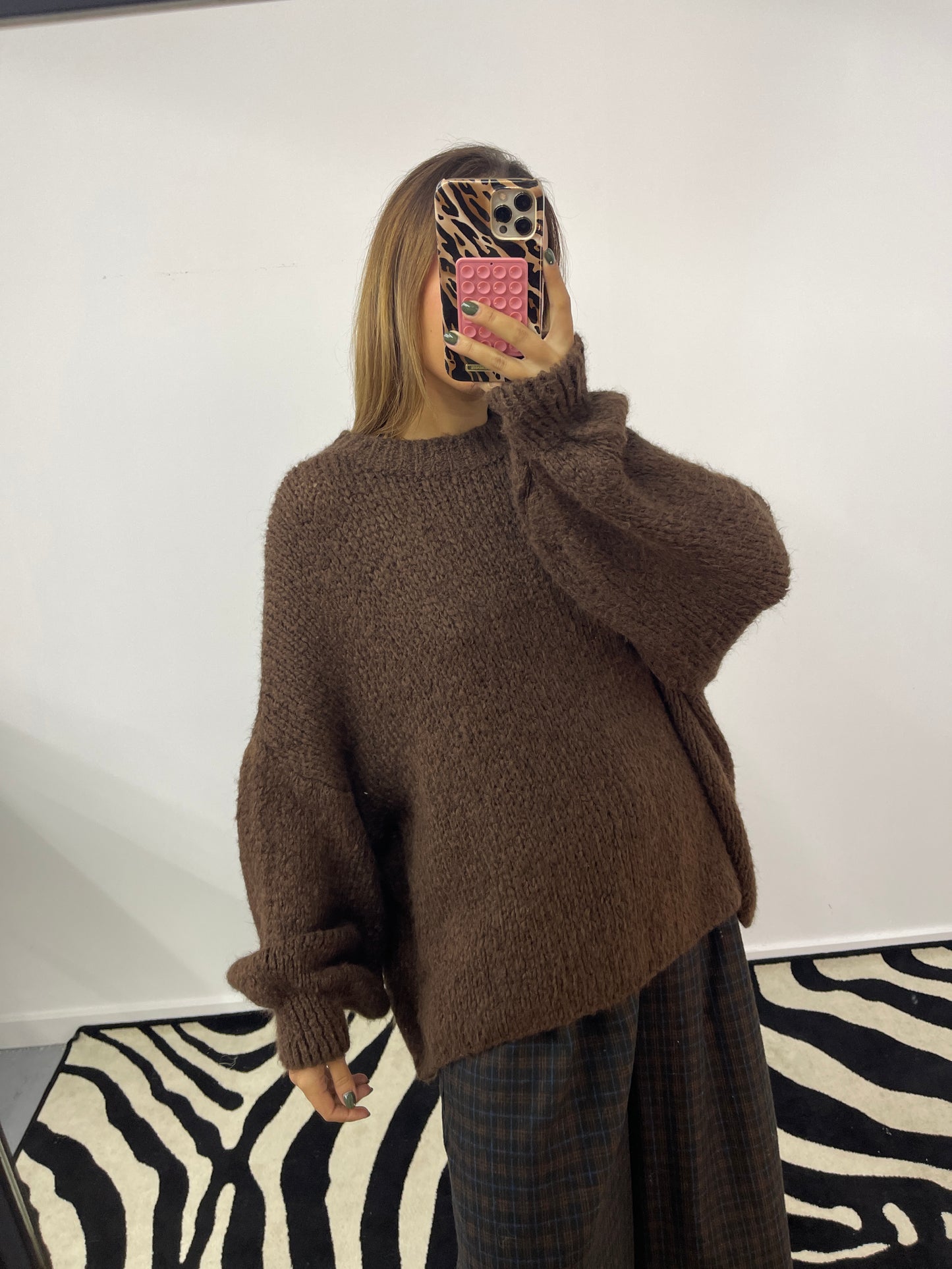 Malha Lã Oversized