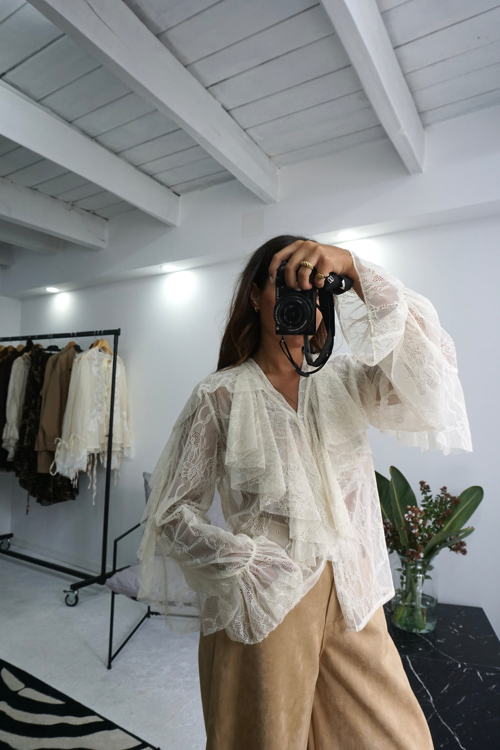 Blusa em Renda