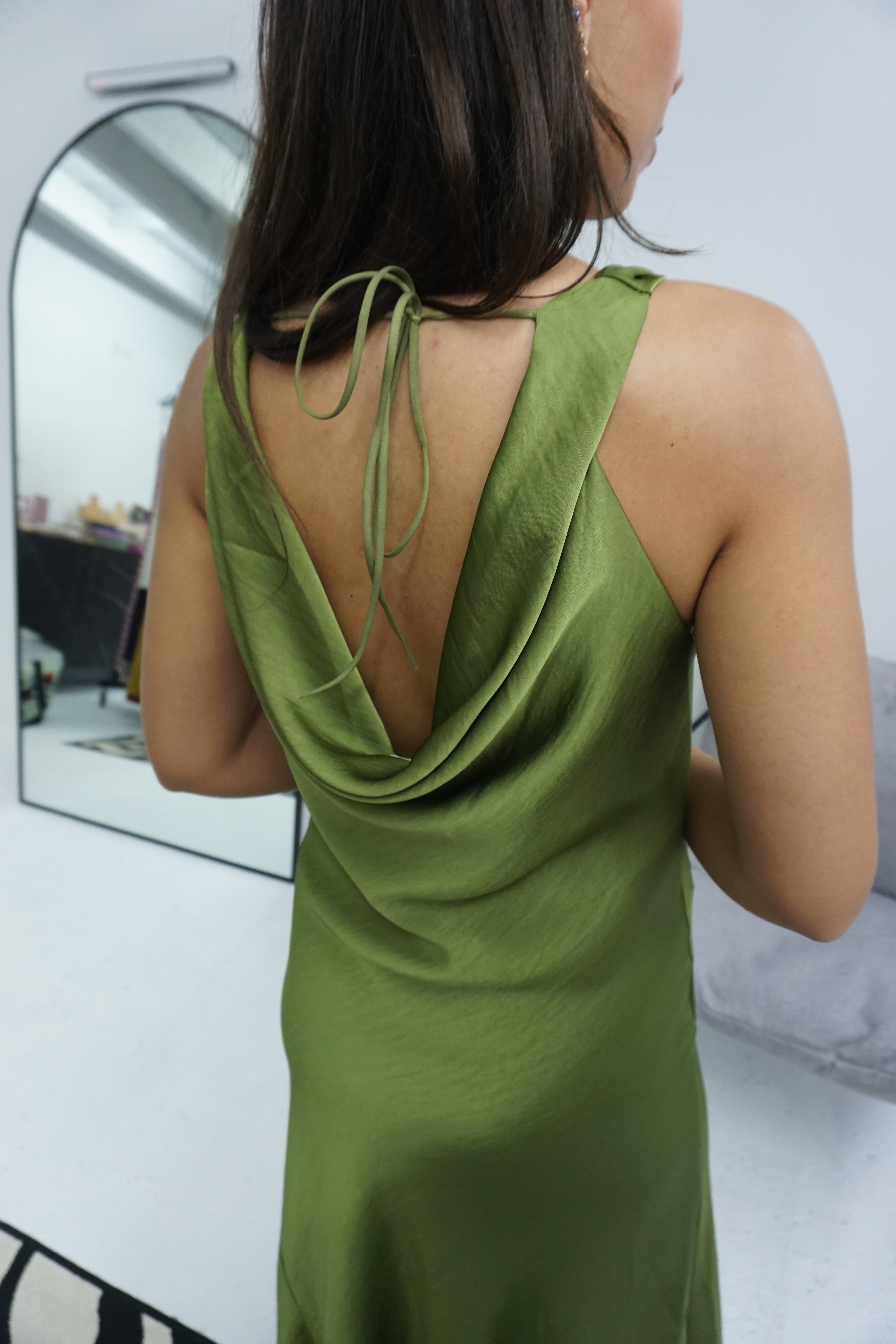 Vestido Cetim (4 cores)