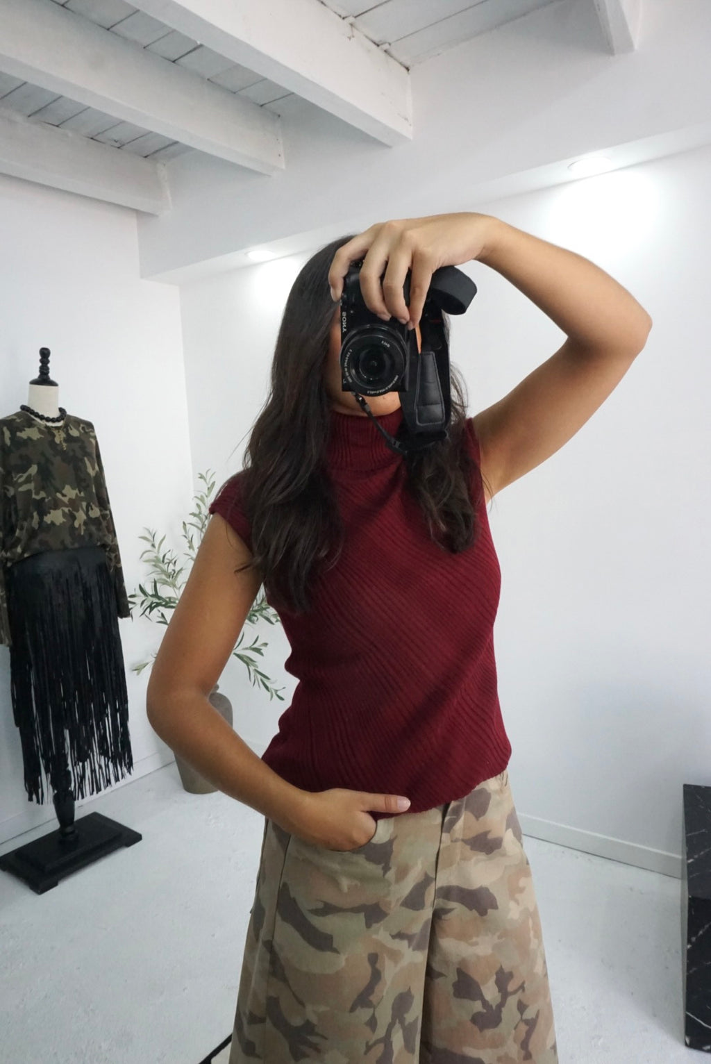 Camisola Gola Alta (3 cores)