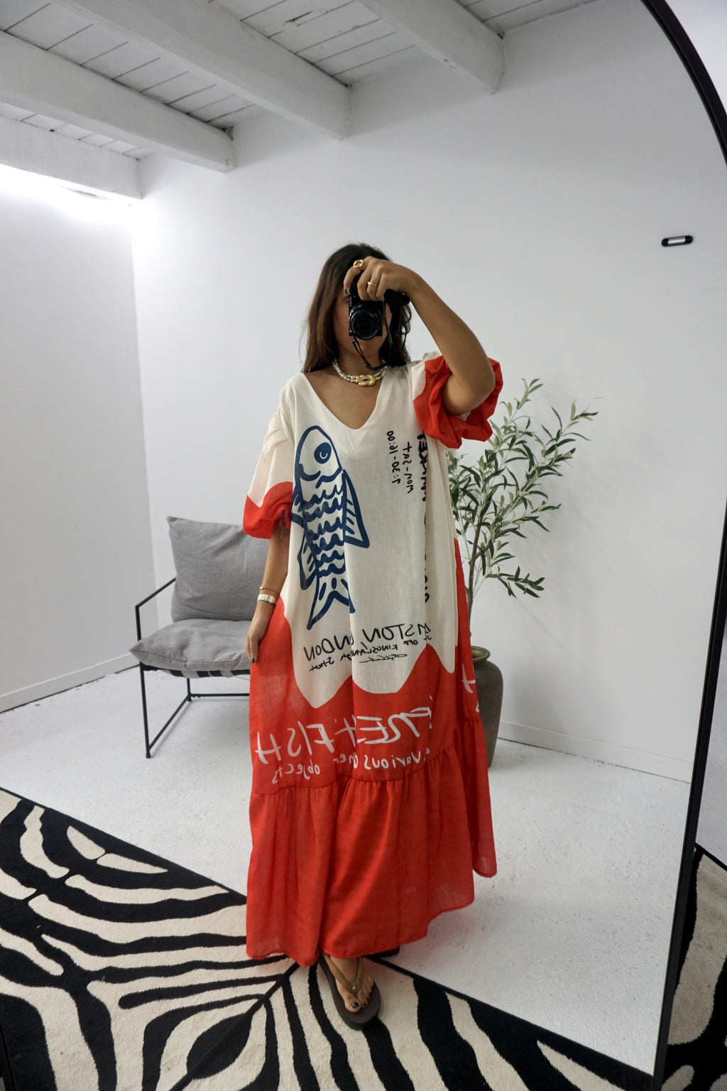 Vestido Manga Balão