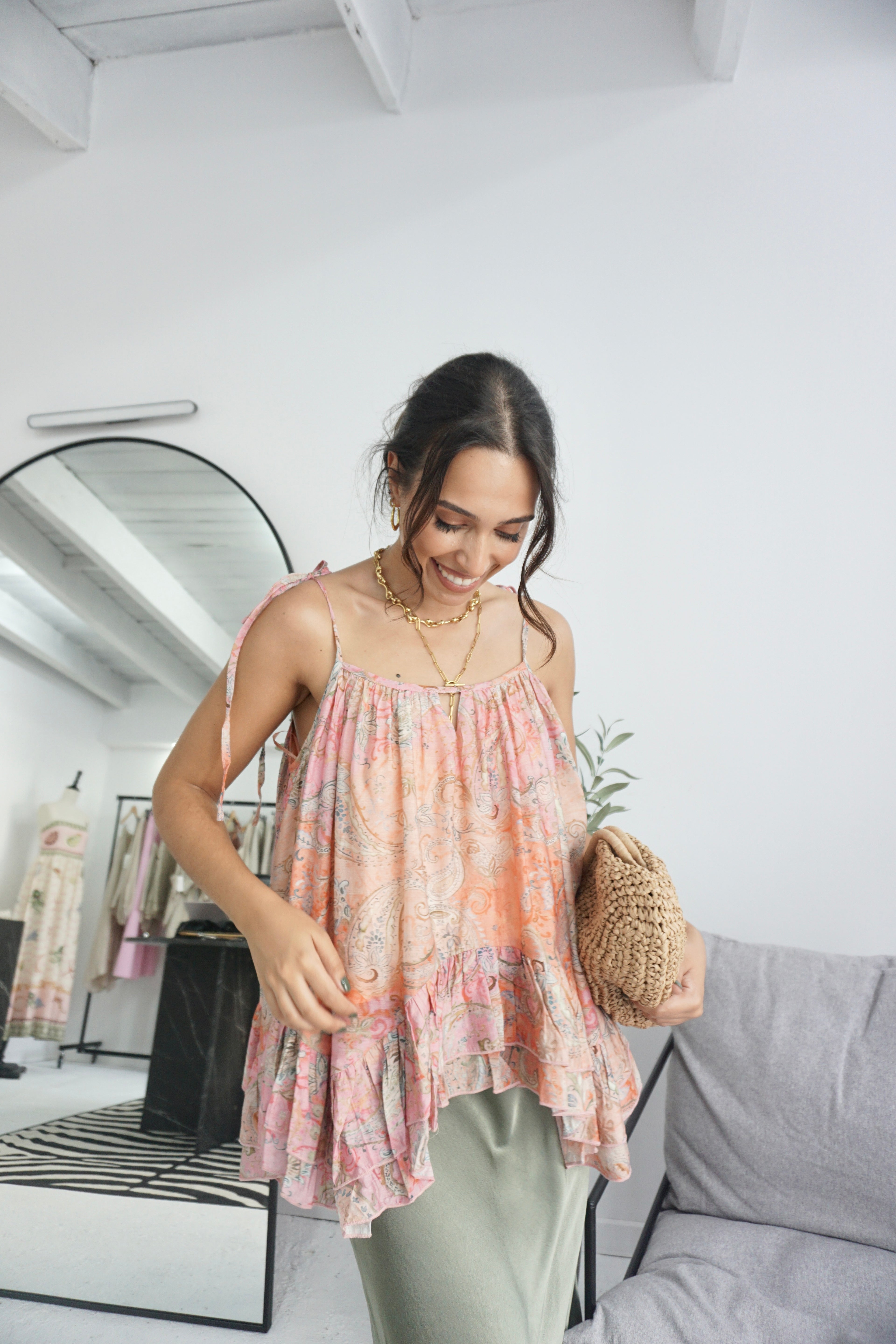 Top Fluído Boho