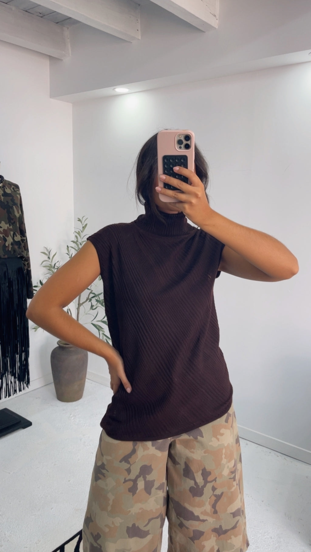 Camisola Gola Alta (3 cores)