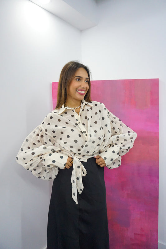 Blusa Polka Dot