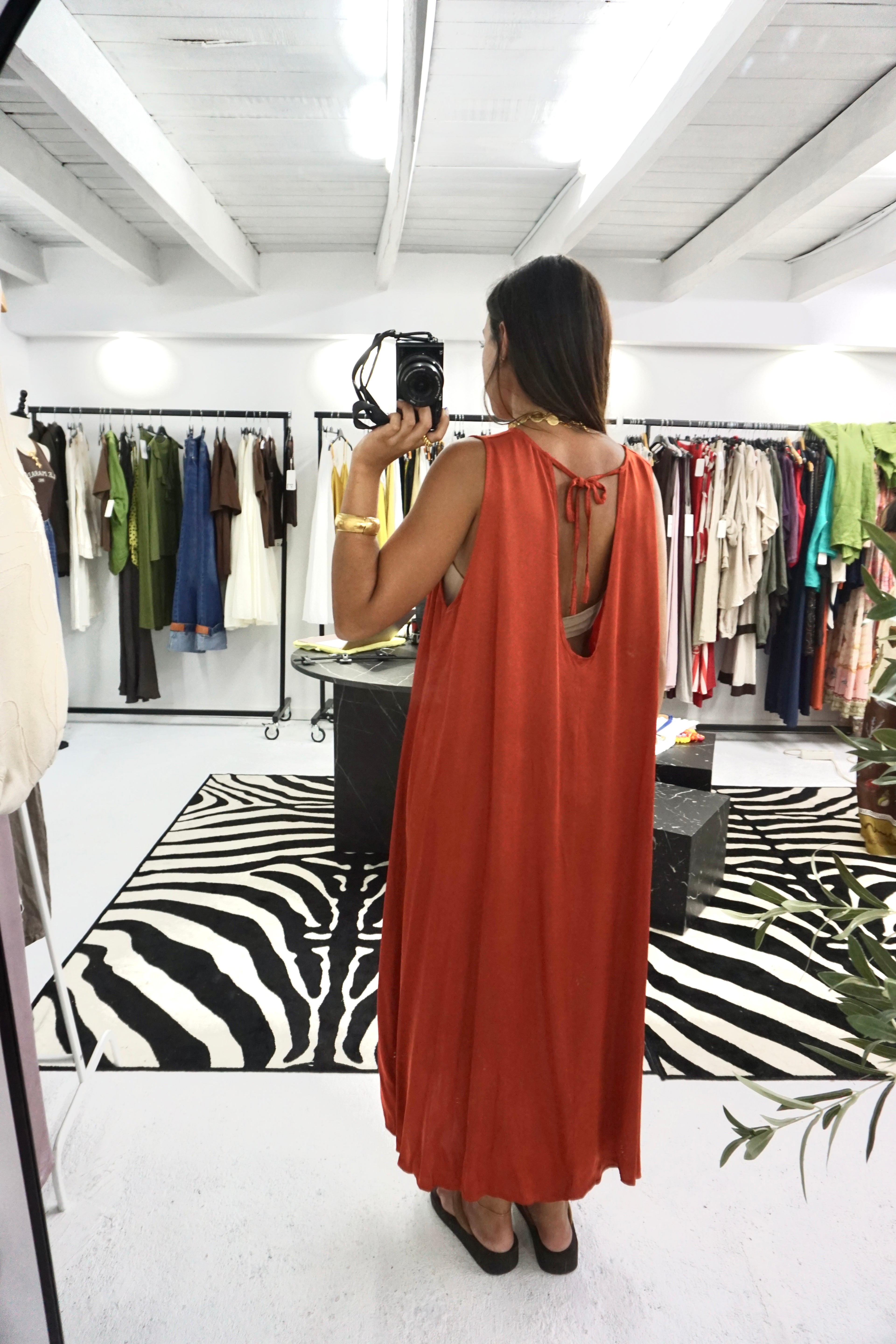Vestido cetim (várias cores)