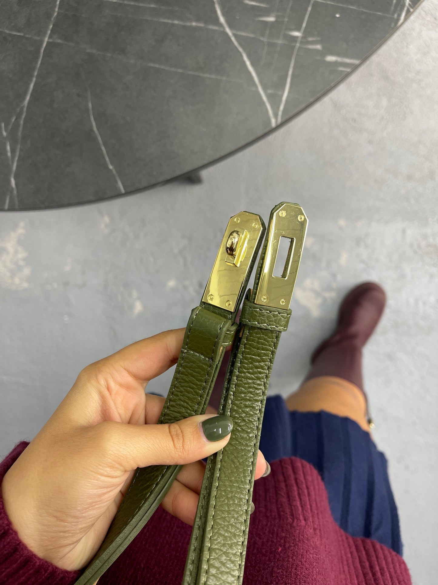 Cintos Pele (várias cores)