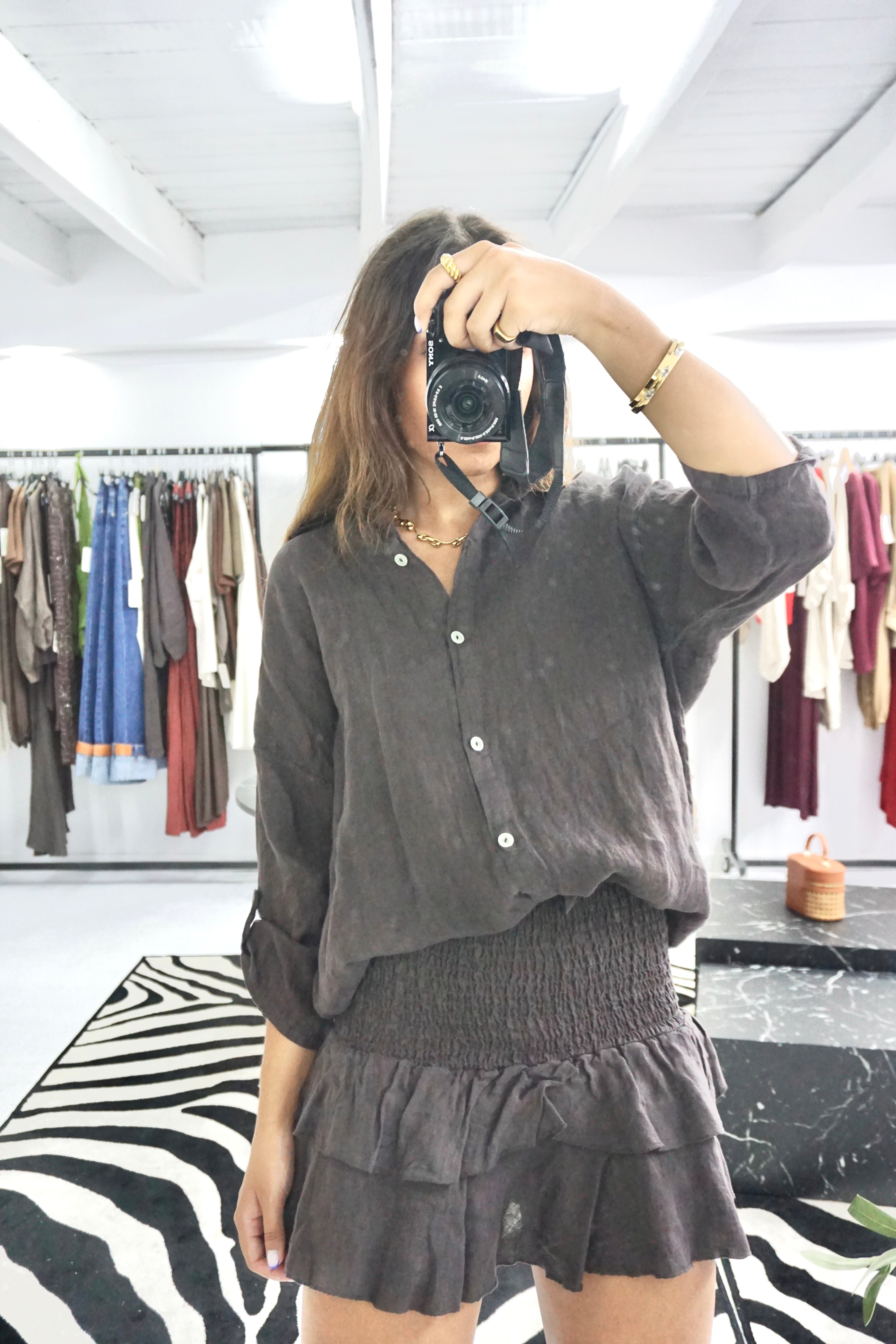 Conjunto 100% linho