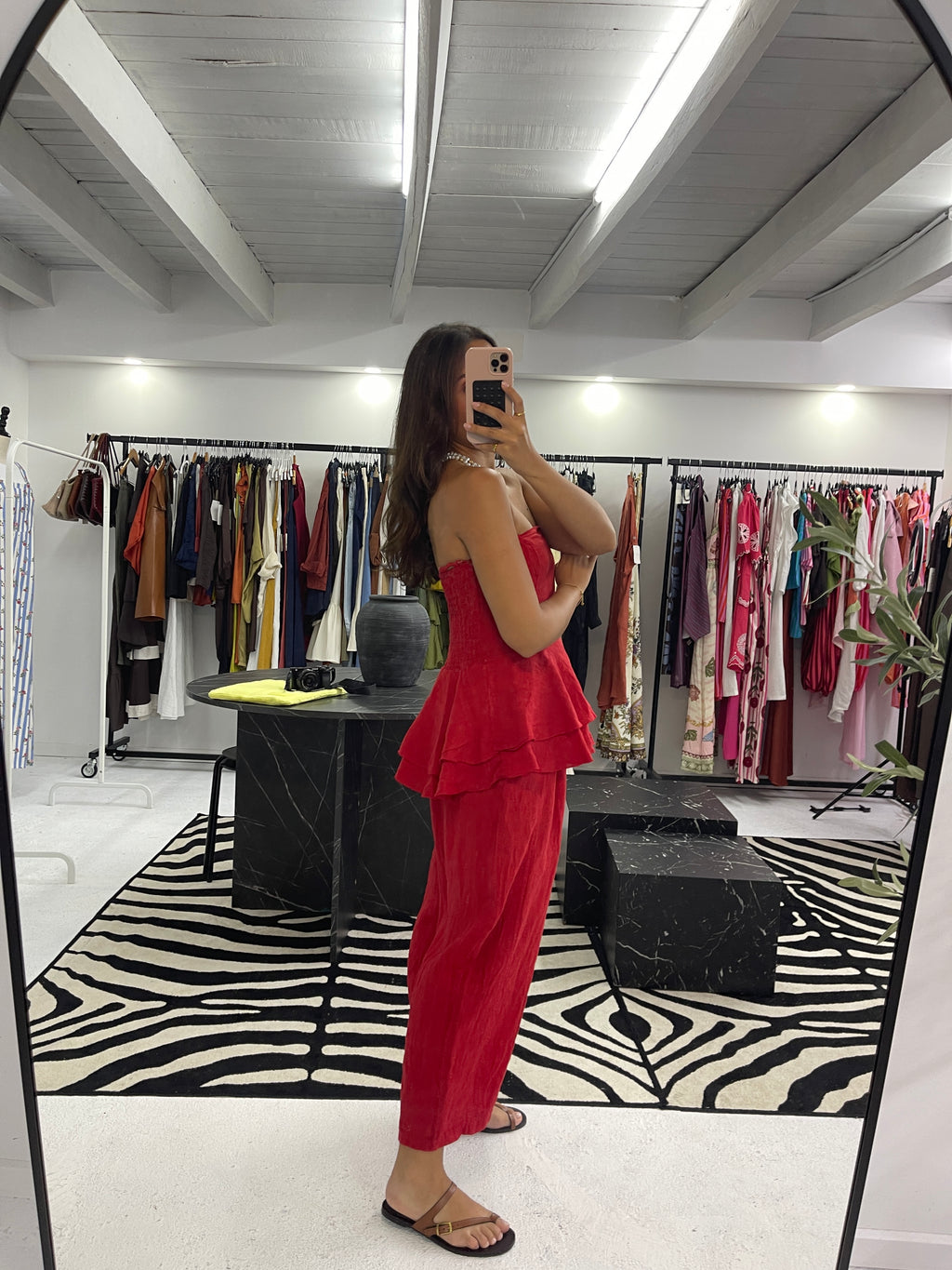 Conjunto 100% linho
