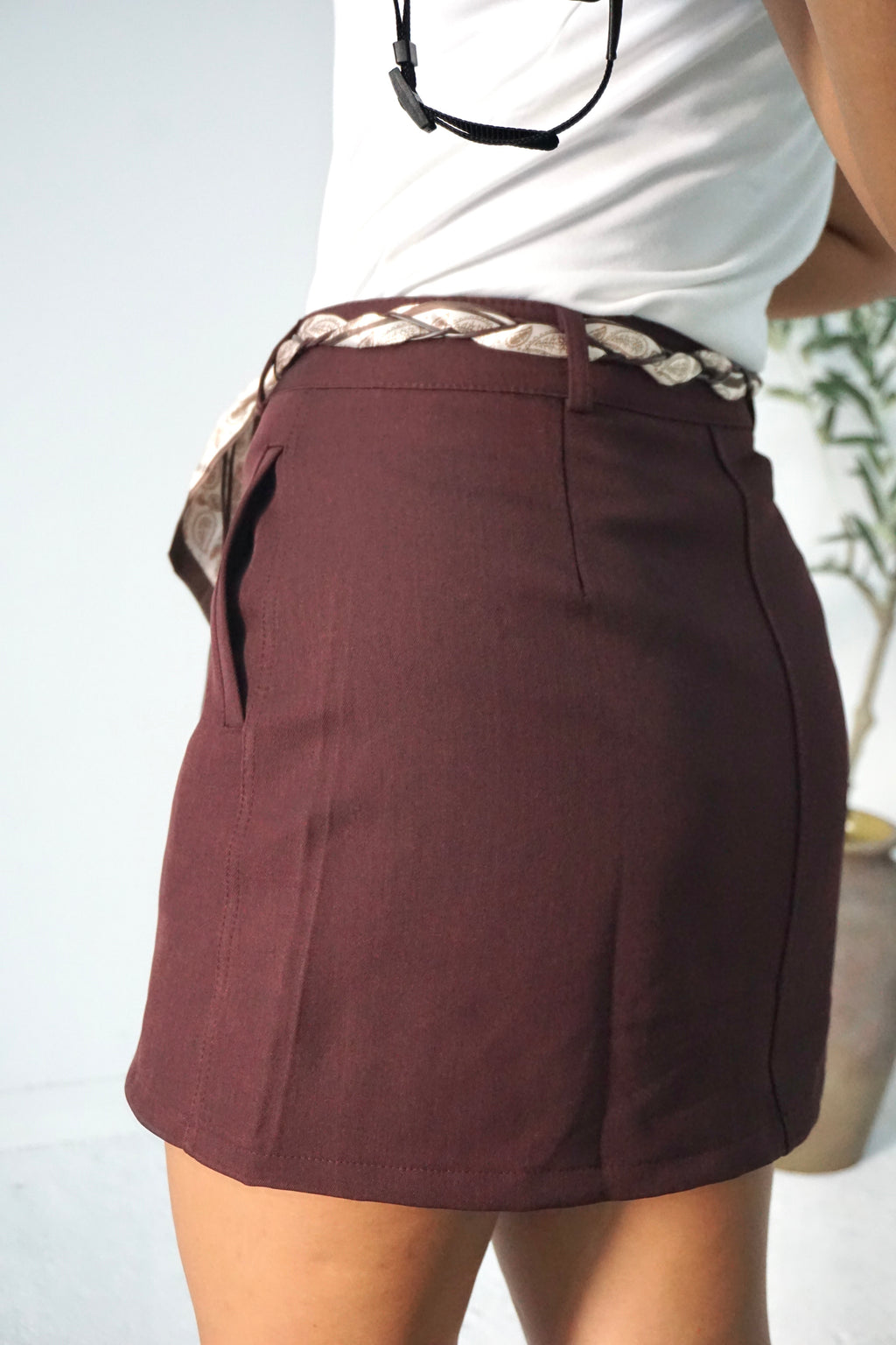 Saia Mini com Lenço