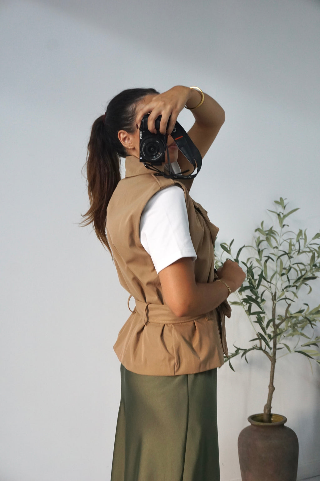 Colete estilo Trench