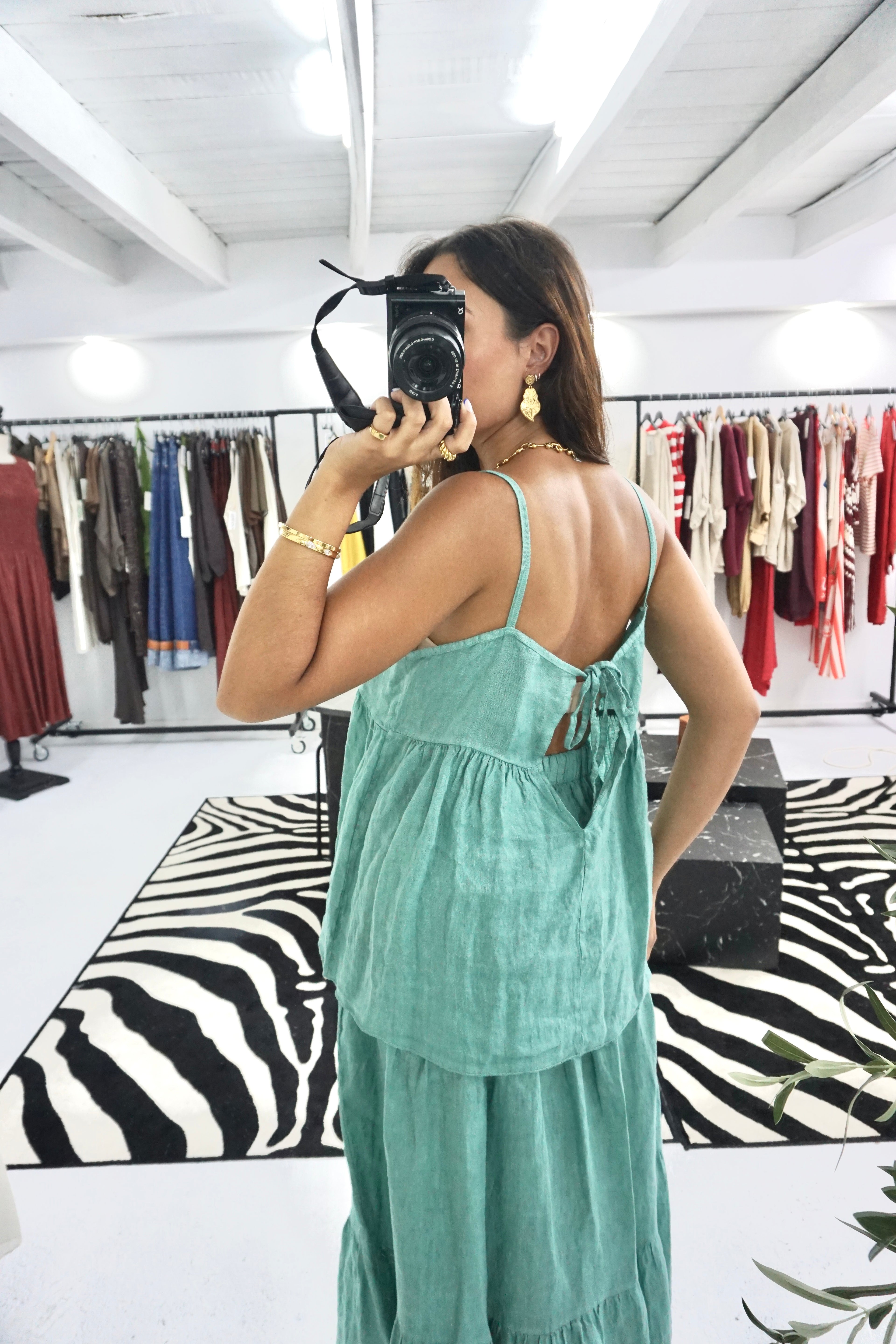 Conjunto 100% linho