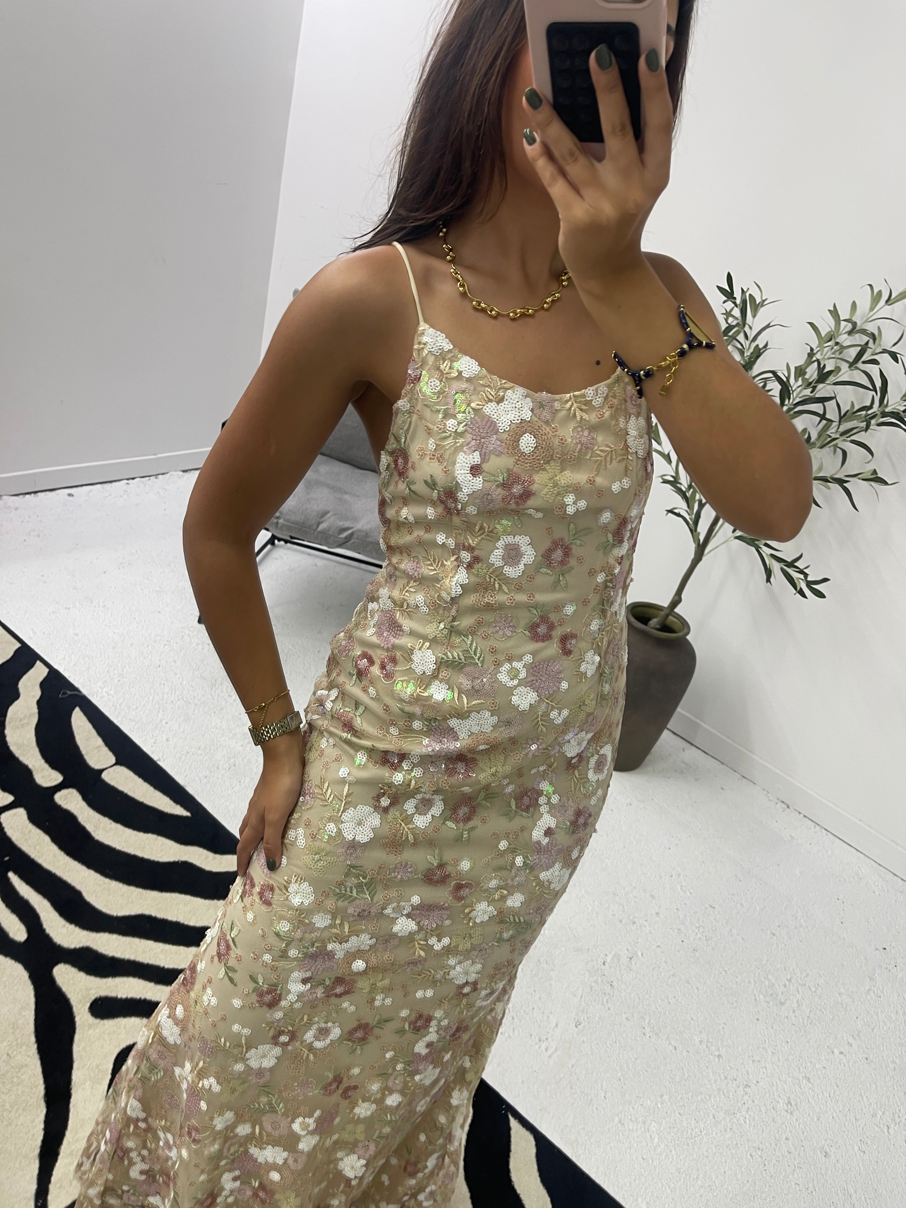 Vestido Lantejoulas