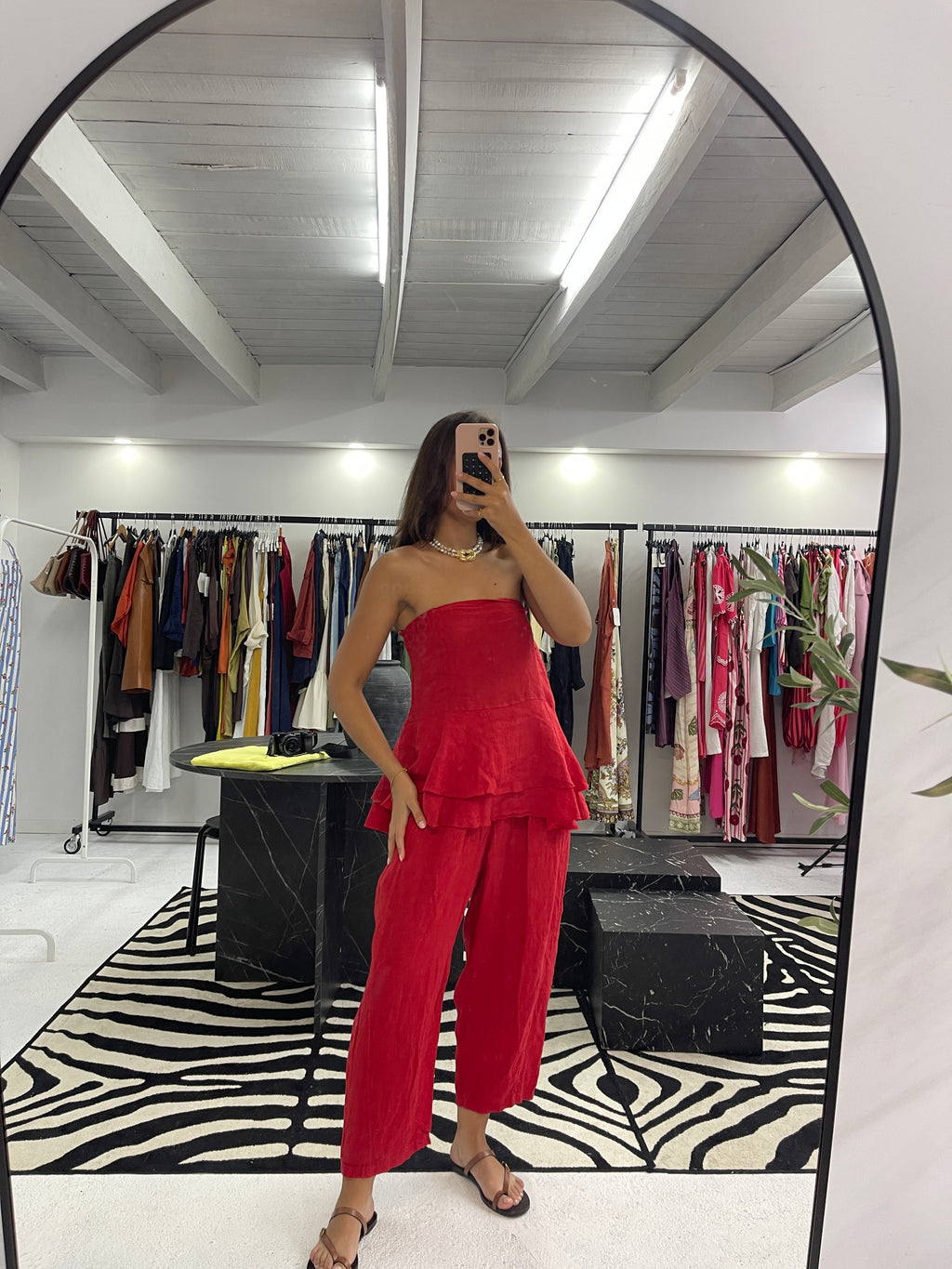 Conjunto 100% linho