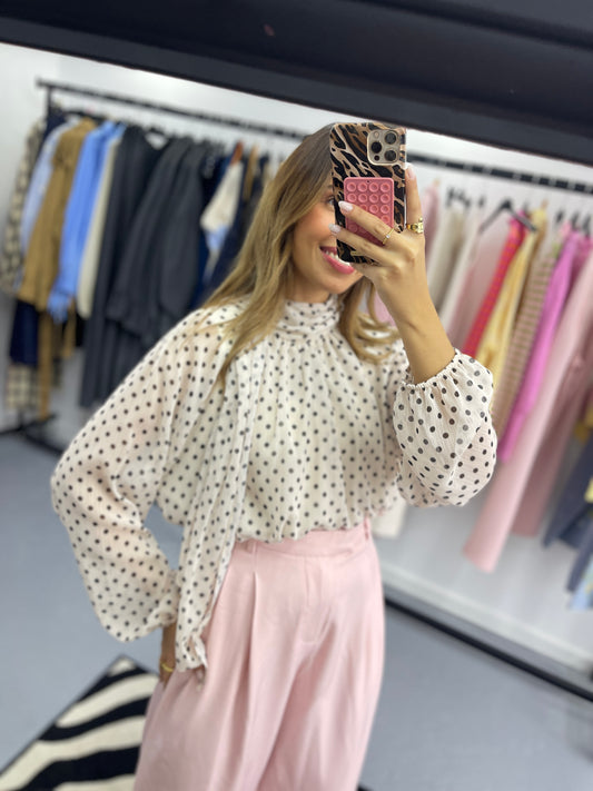Blusa Polka Dot