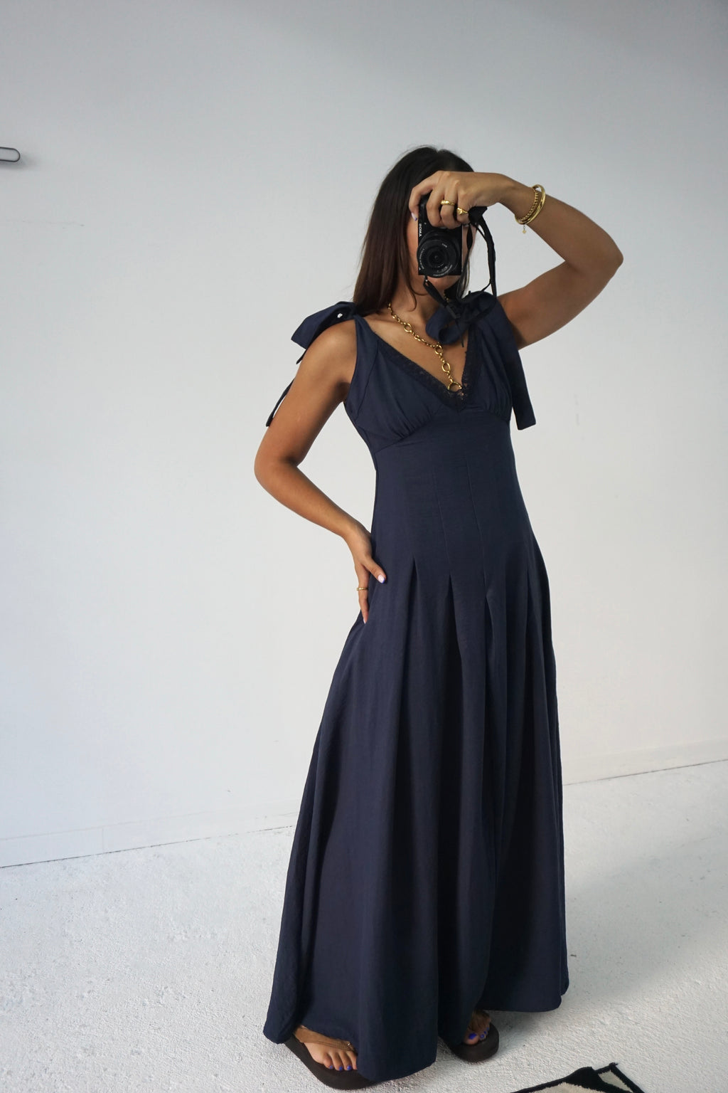 Vestido estilo Lingerie