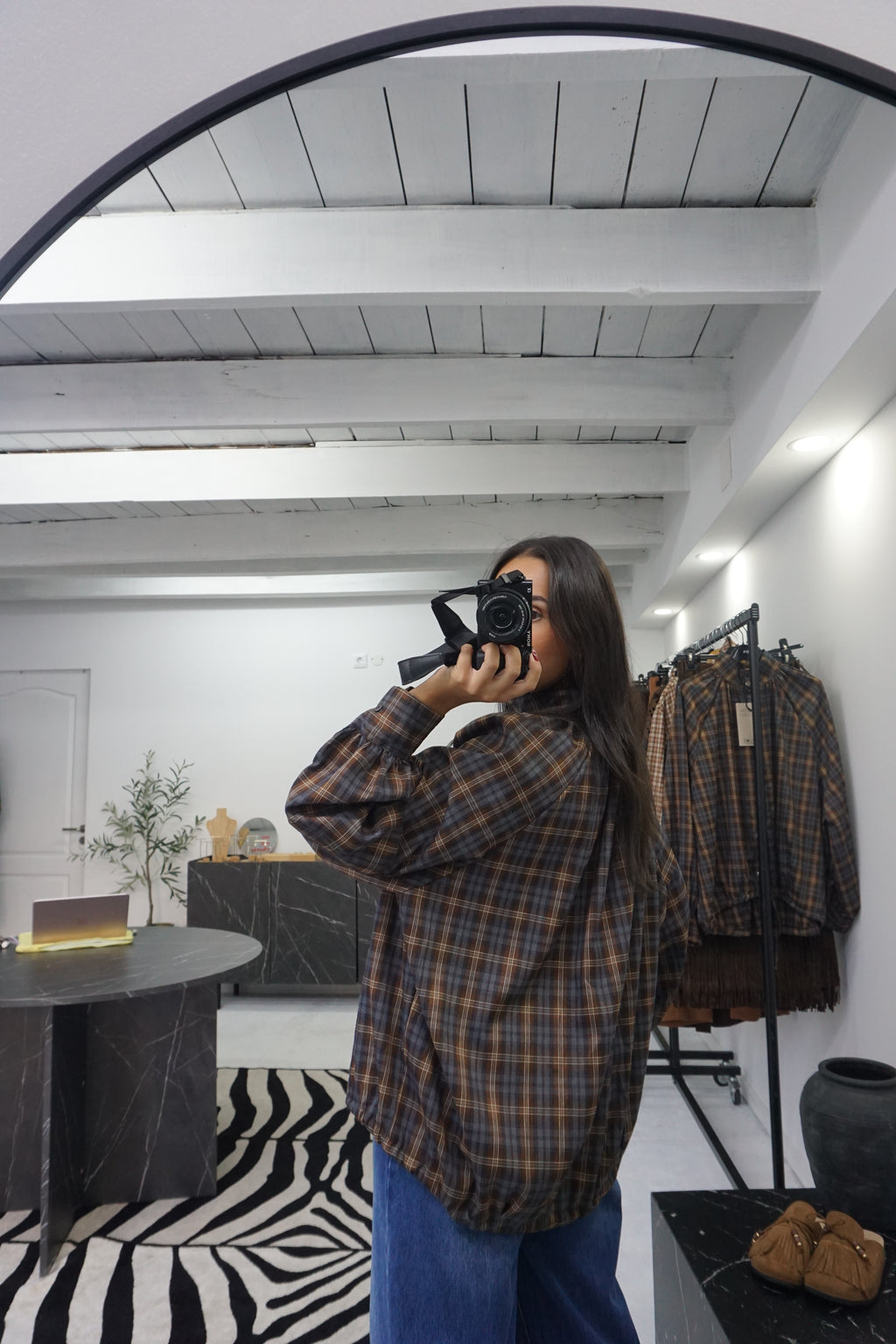 Camisa Estilo Bomber