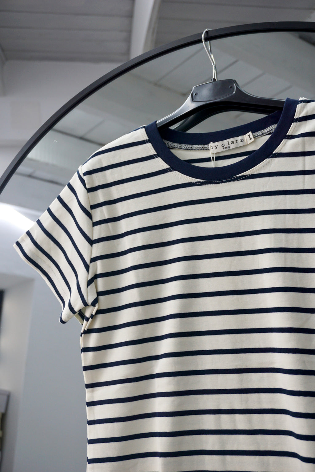 T-shirt riscas (2 cores)