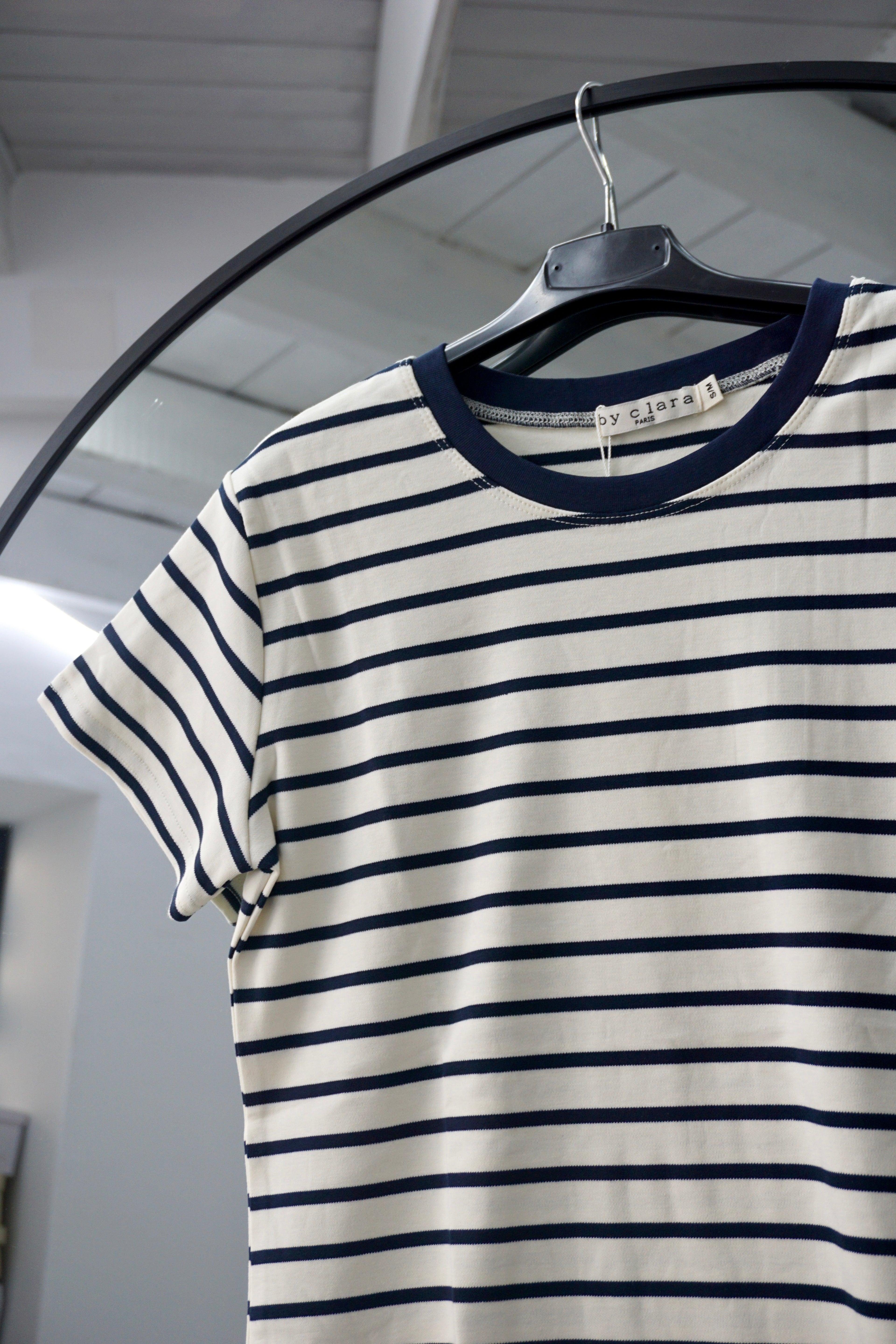 T-shirt riscas (2 cores)