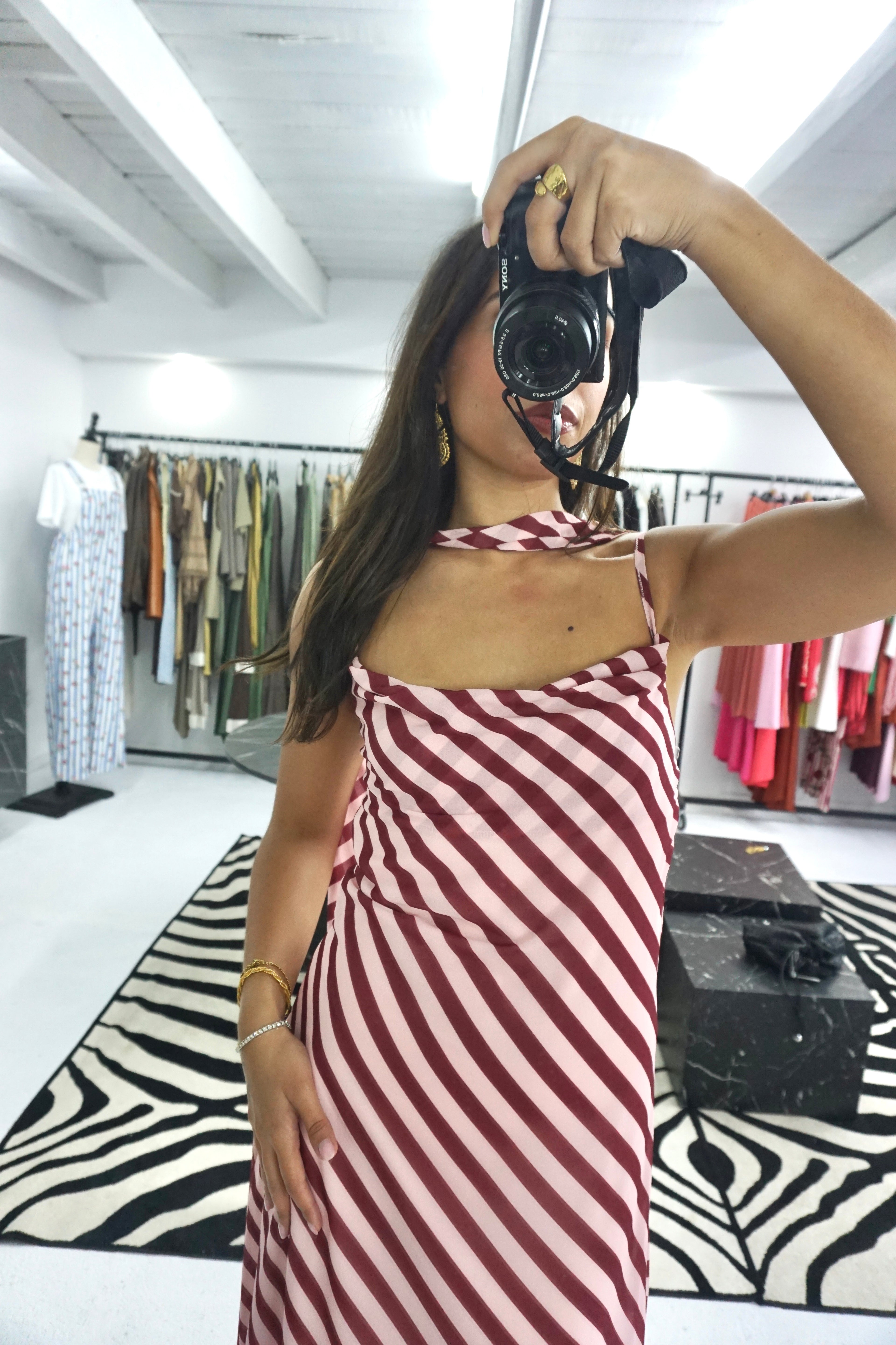 Vestido Maxi Riscas (2 cores)