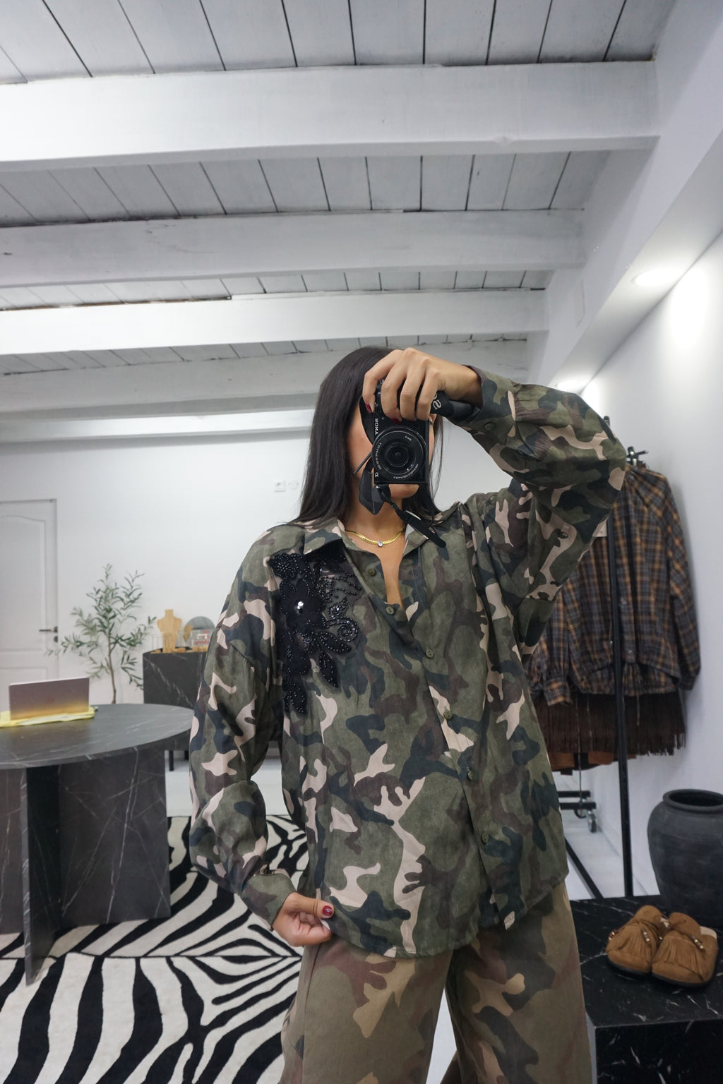 Camisa Viscose Tropa