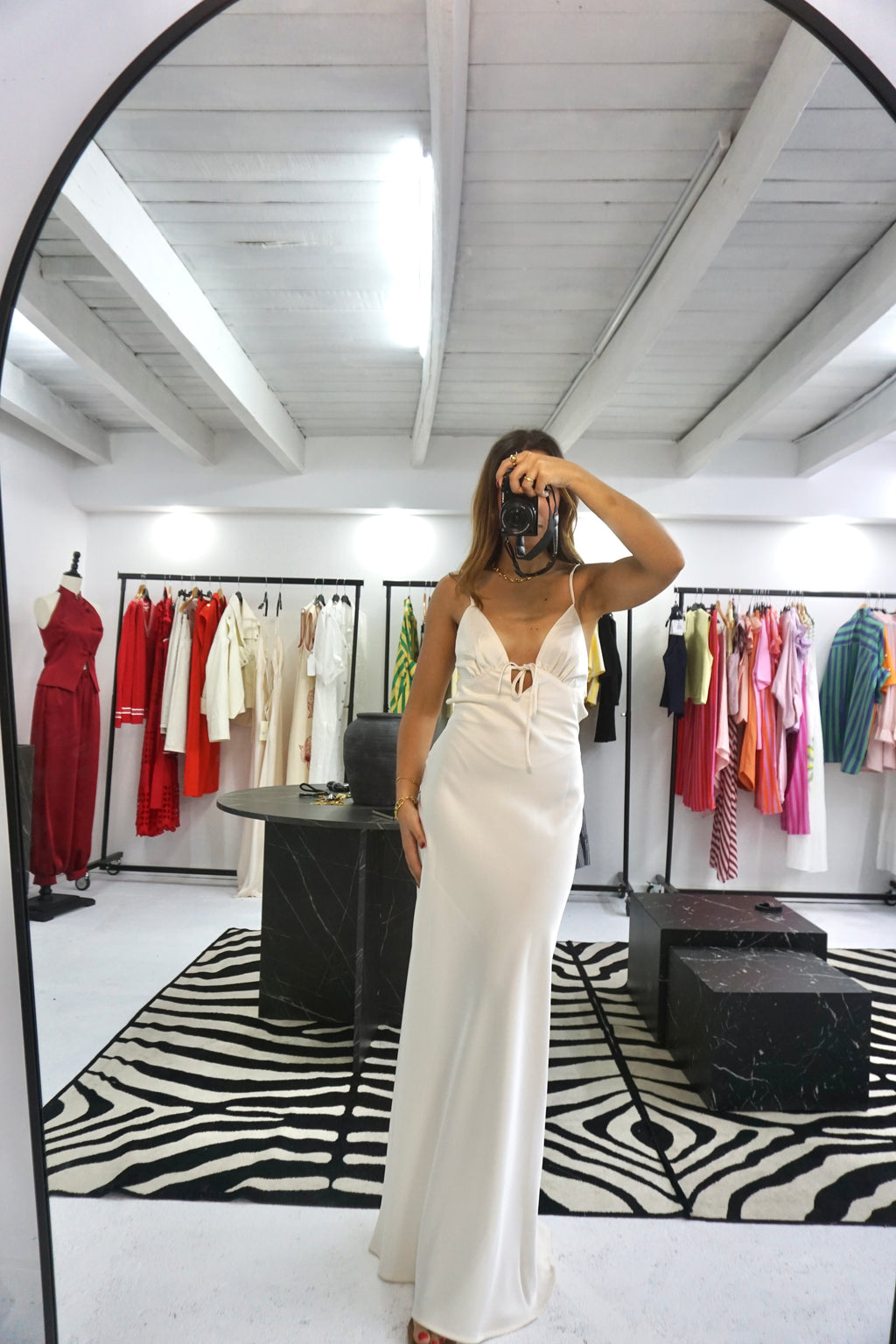 Vestido Maxi Cetim