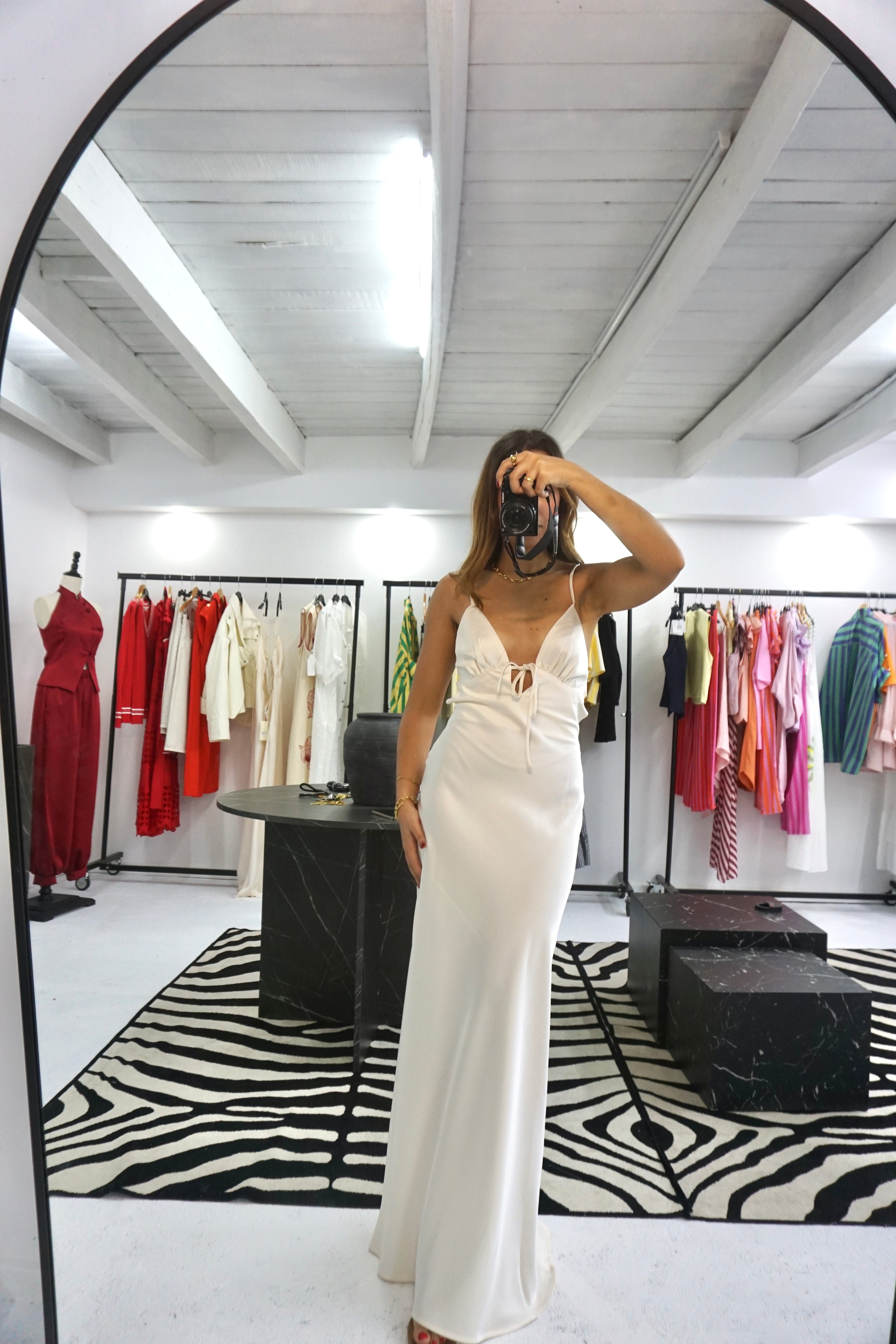 Vestido Maxi Cetim