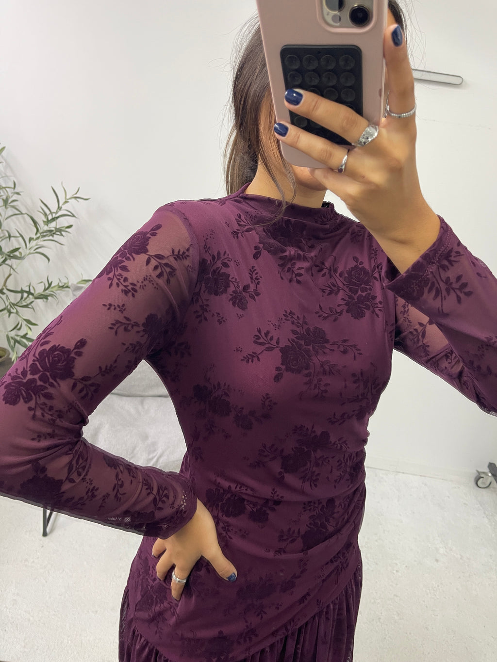 Vestido Tule Assimétrico