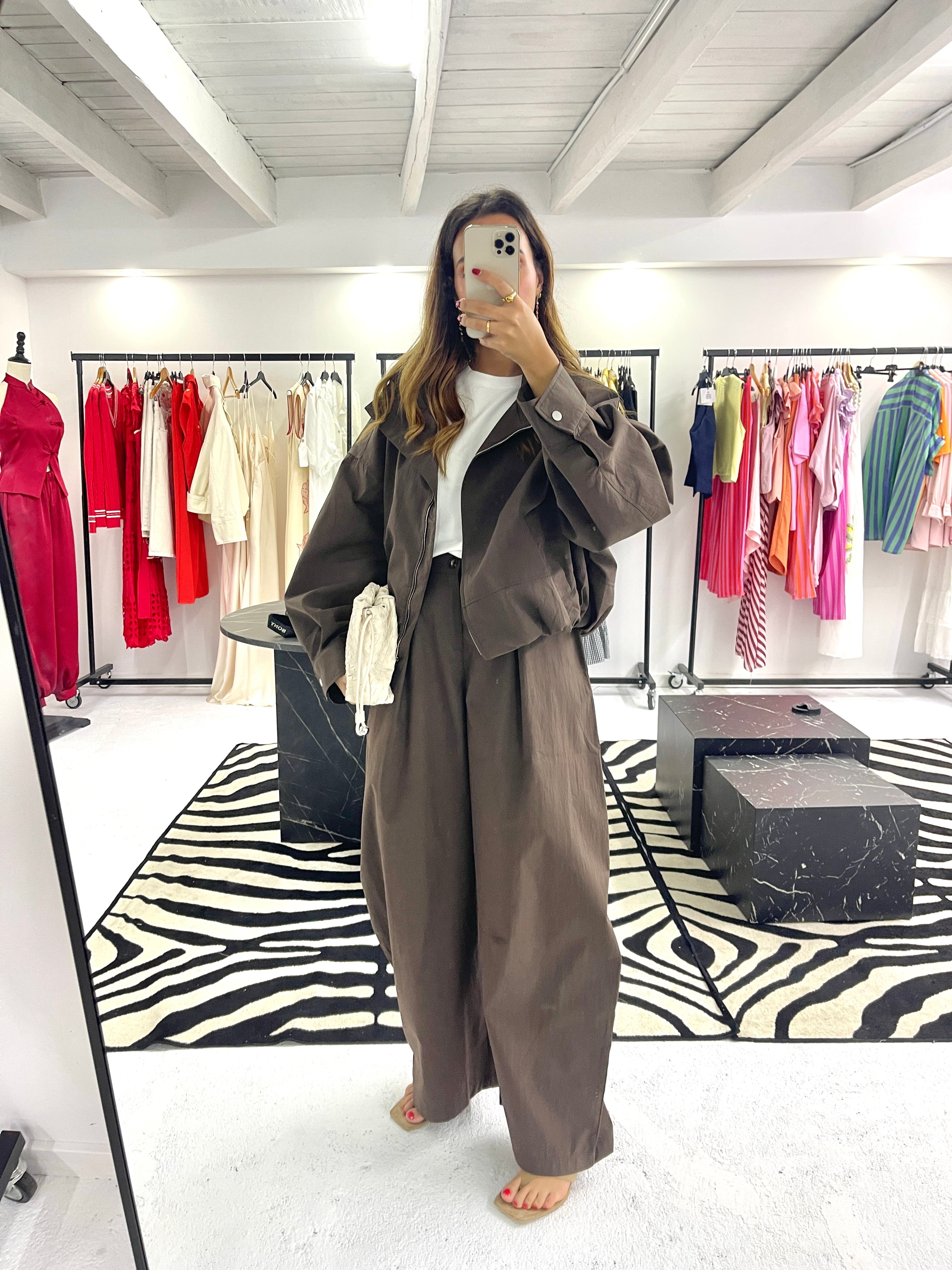 Conjunto Bomber e Calças