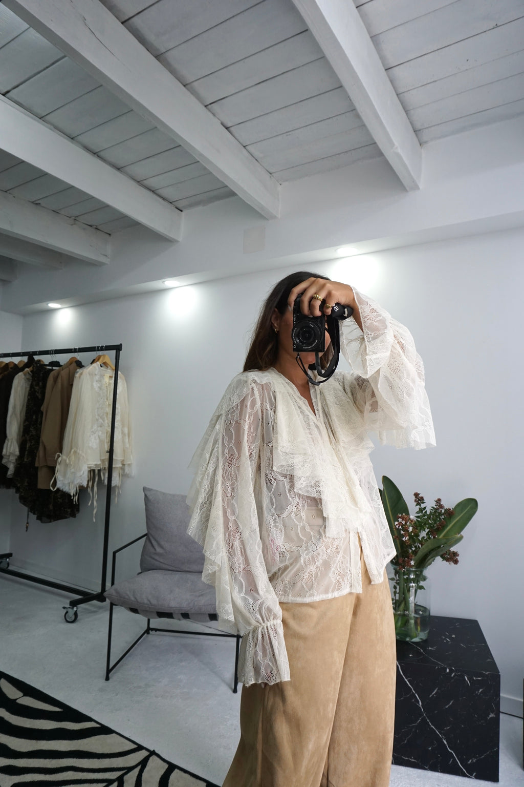 Blusa em Renda