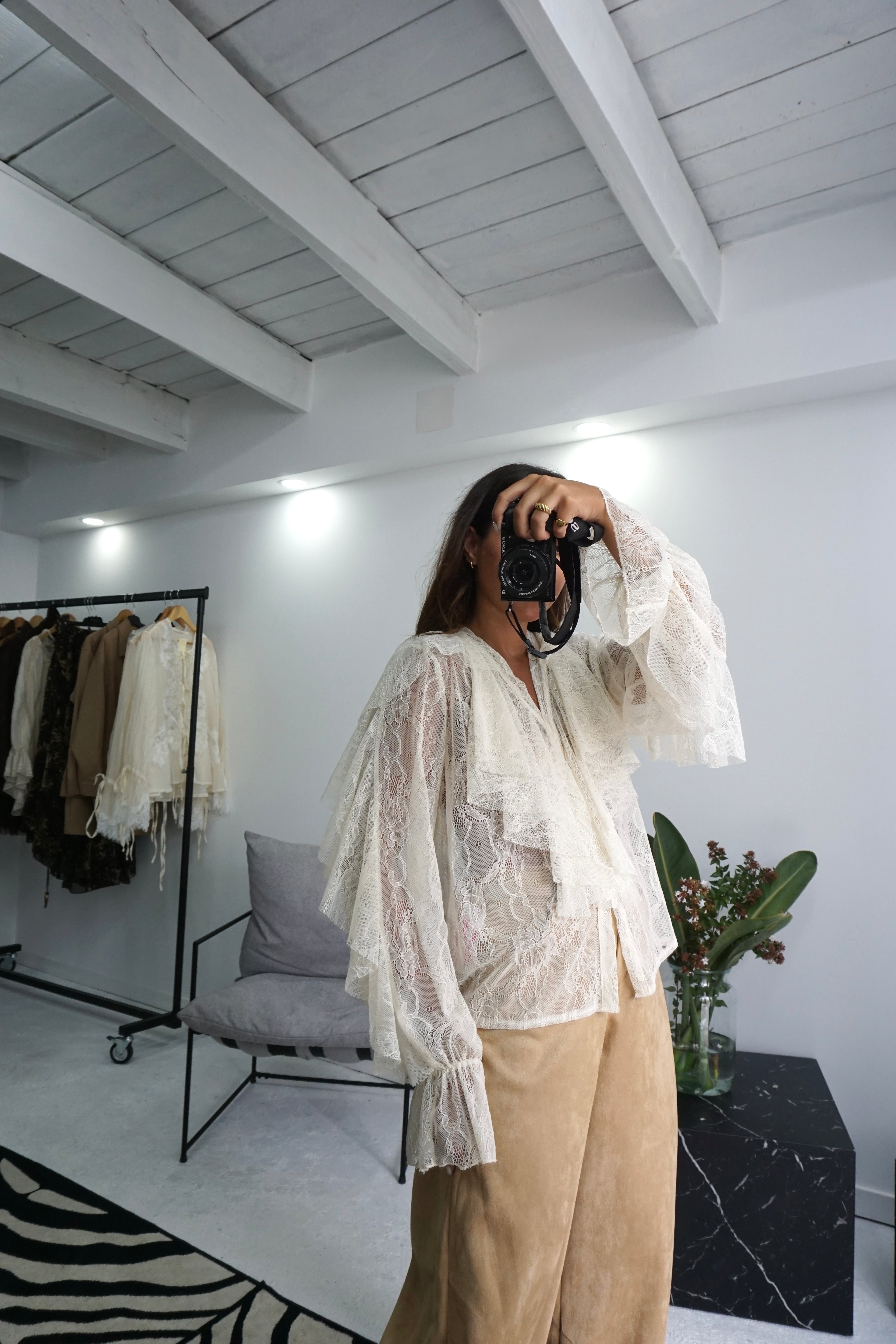 Blusa em Renda