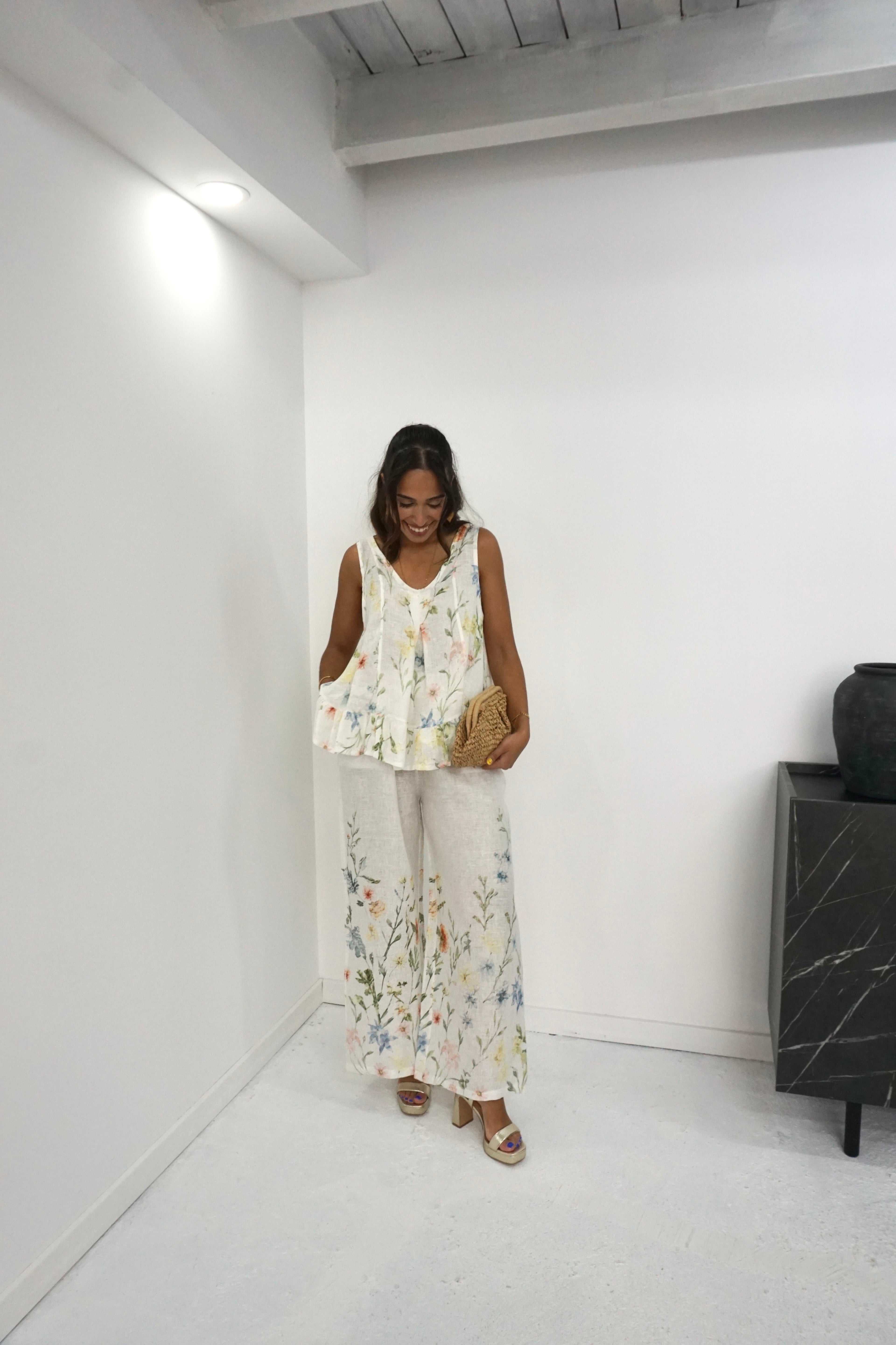 Conjunto 100% linho