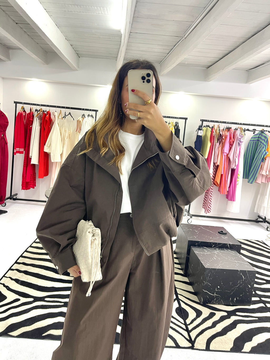 Conjunto Bomber e Calças