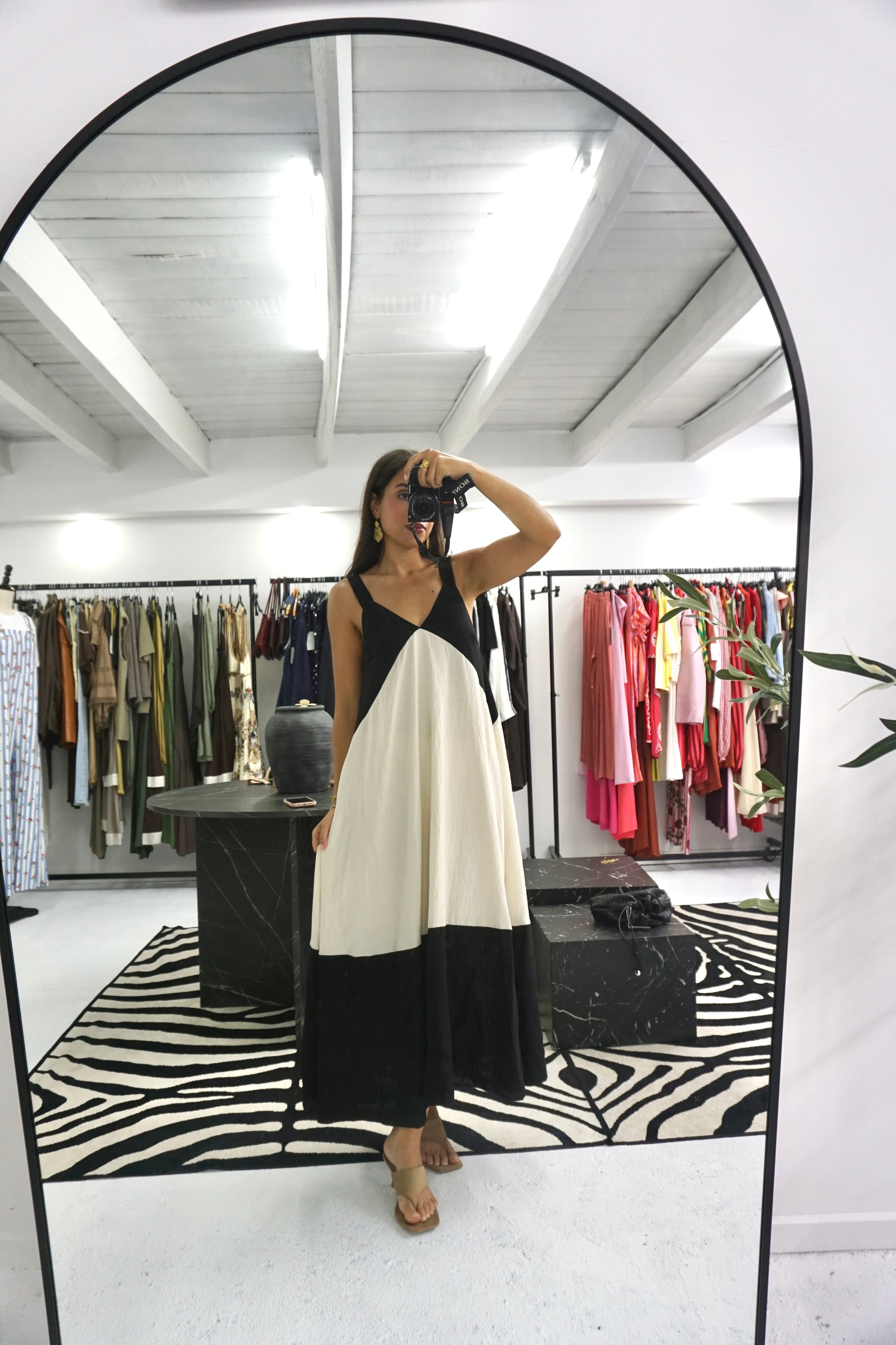 Vestido Colour Block (7 cores)