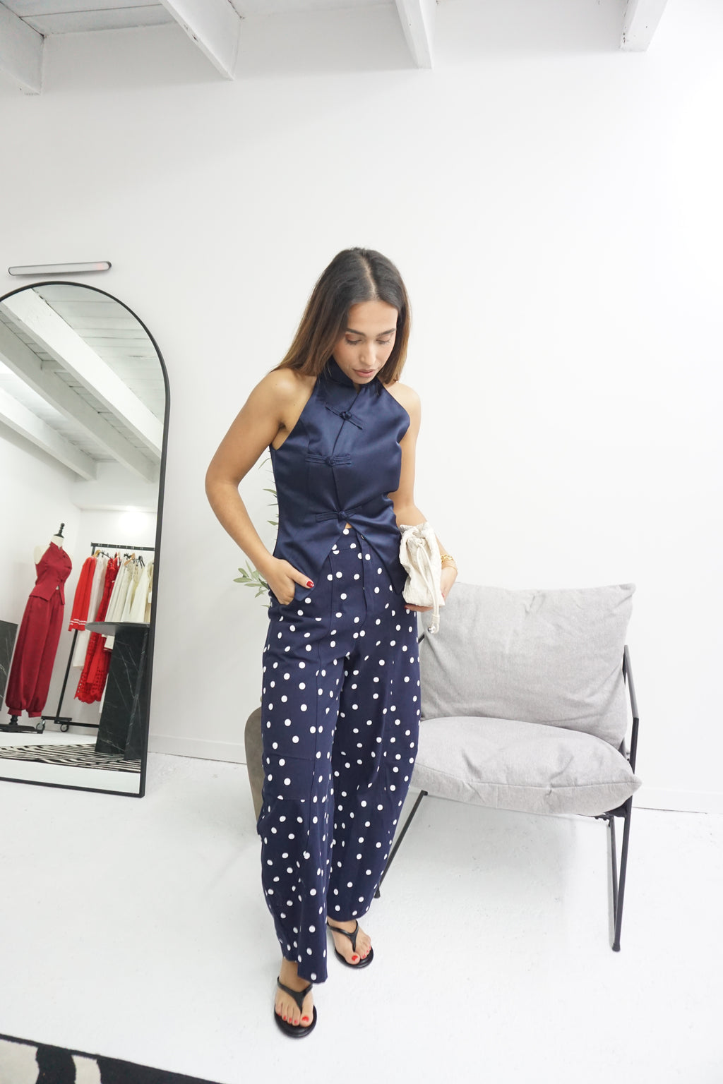 Polka Dot Jeans