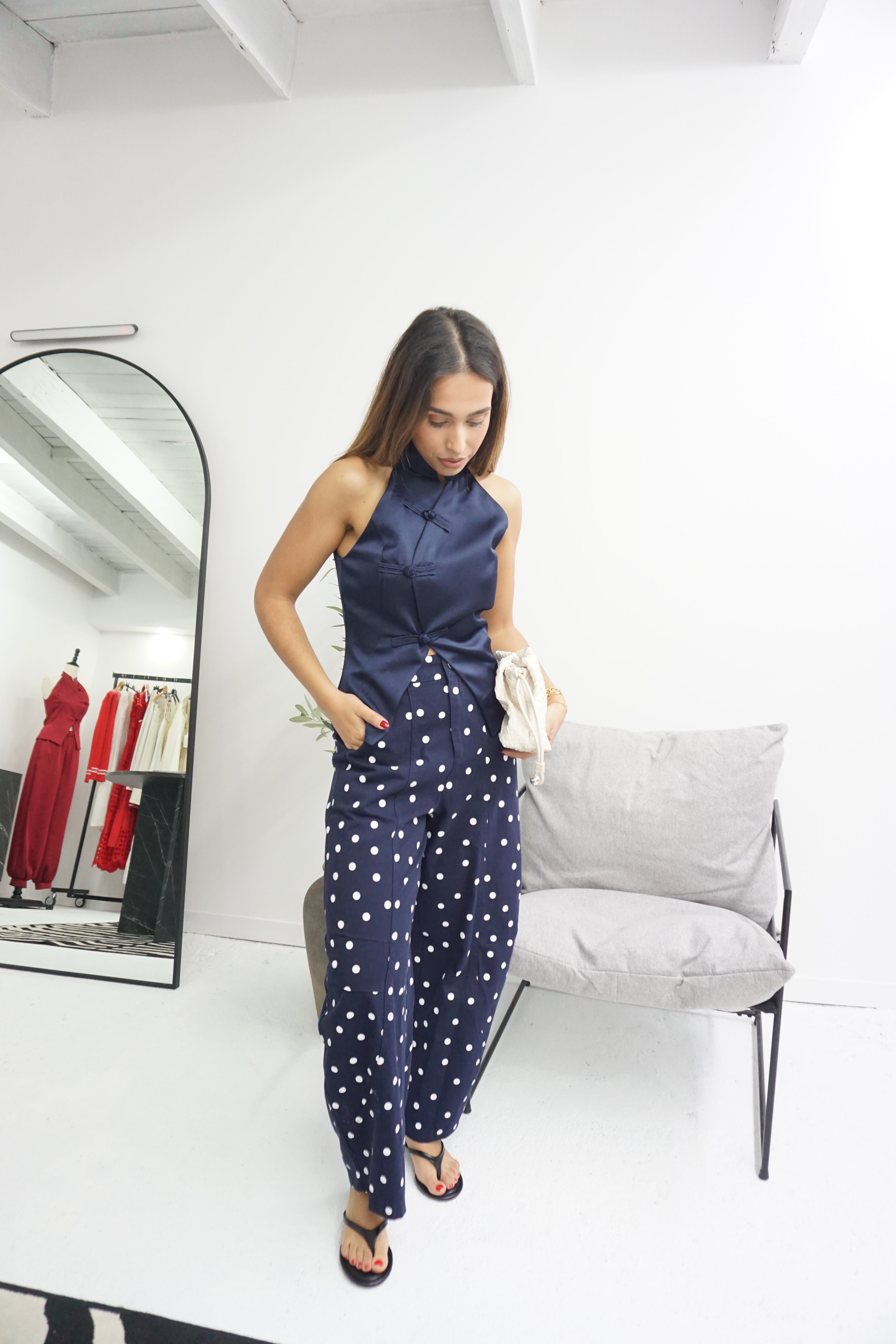 Polka Dot Jeans