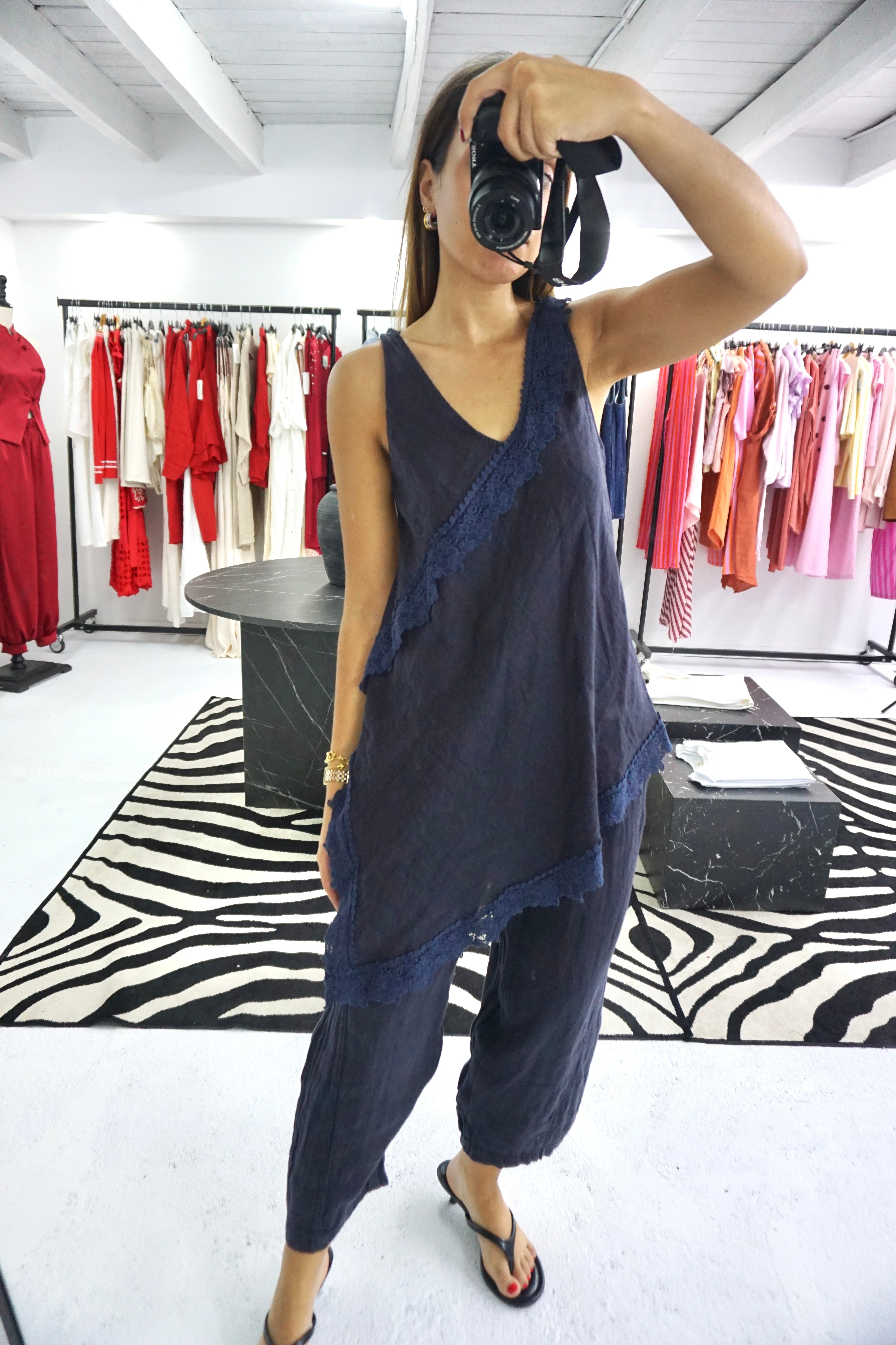 Conjunto 100% Linho