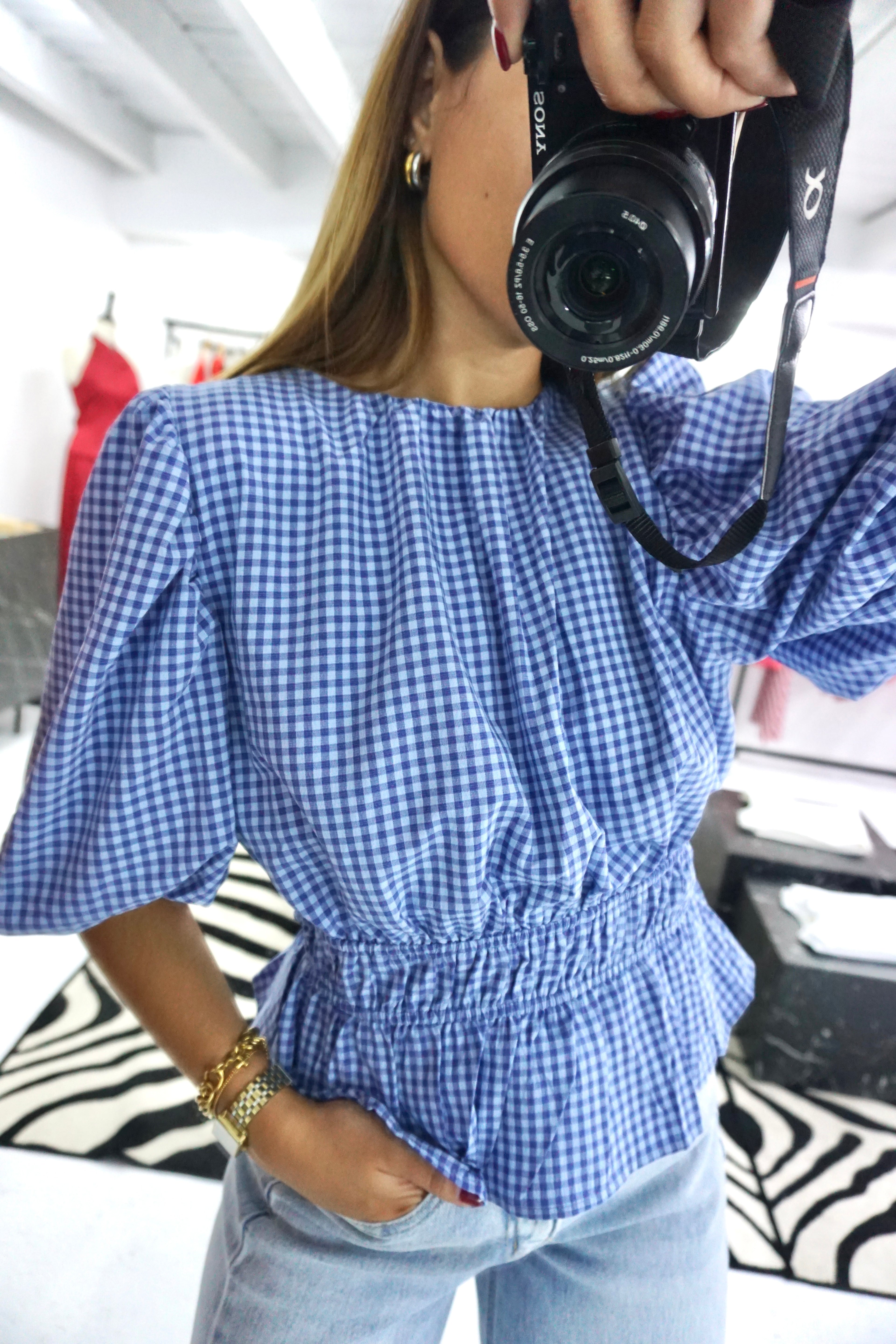 Blusa Vichy