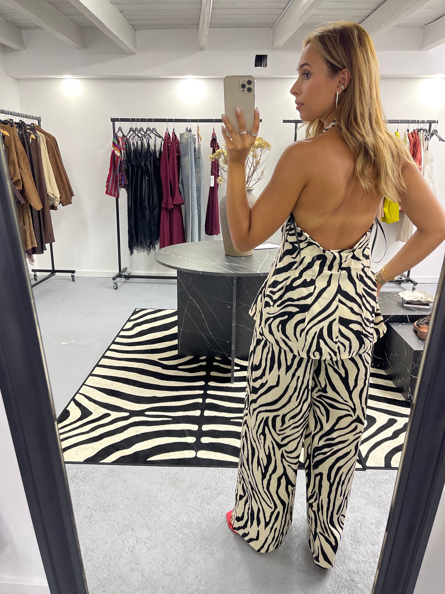 Conjunto Zebra Print