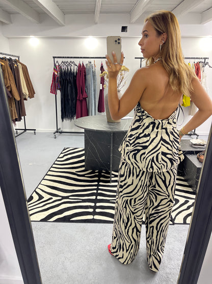Conjunto Zebra Print