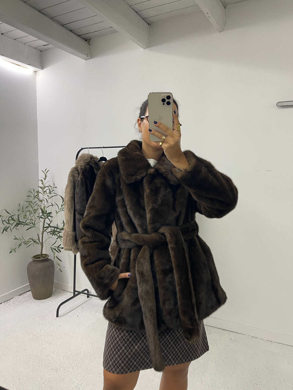 Casaco Faux Fur