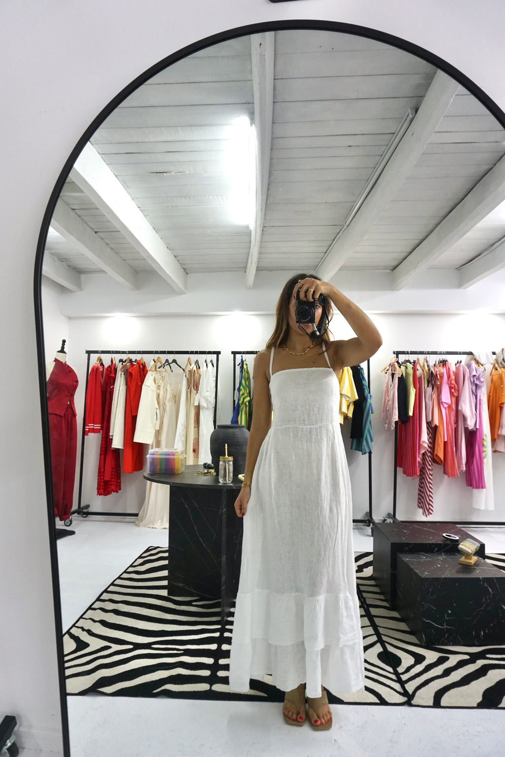 Vestido 100% Linho
