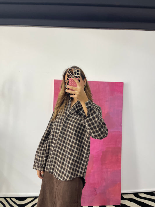 Camisa Flanela Oversized