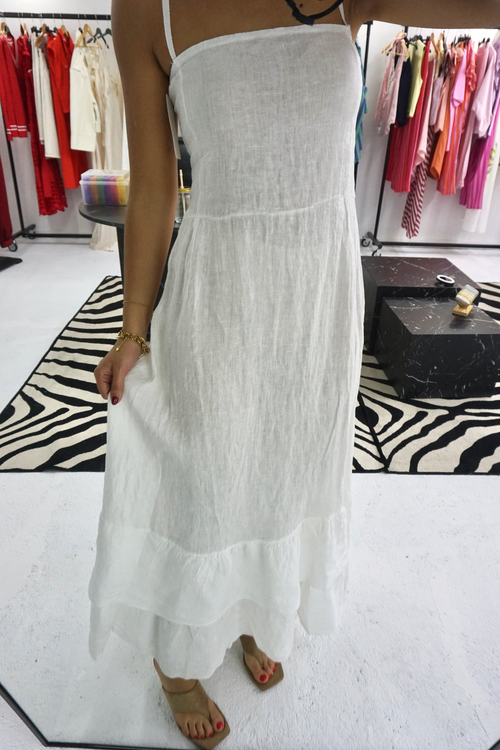 Vestido 100% Linho