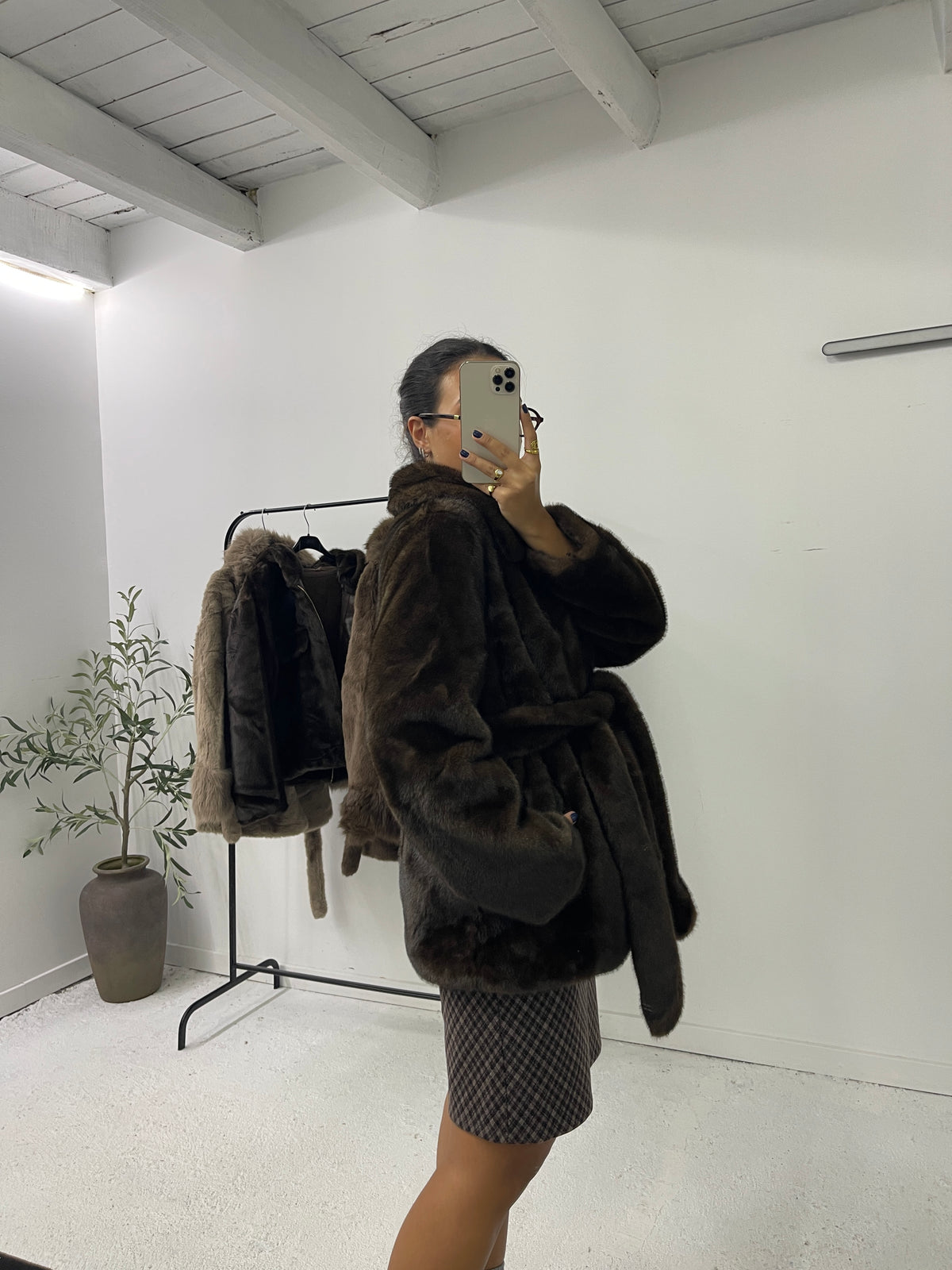 Casaco Faux Fur